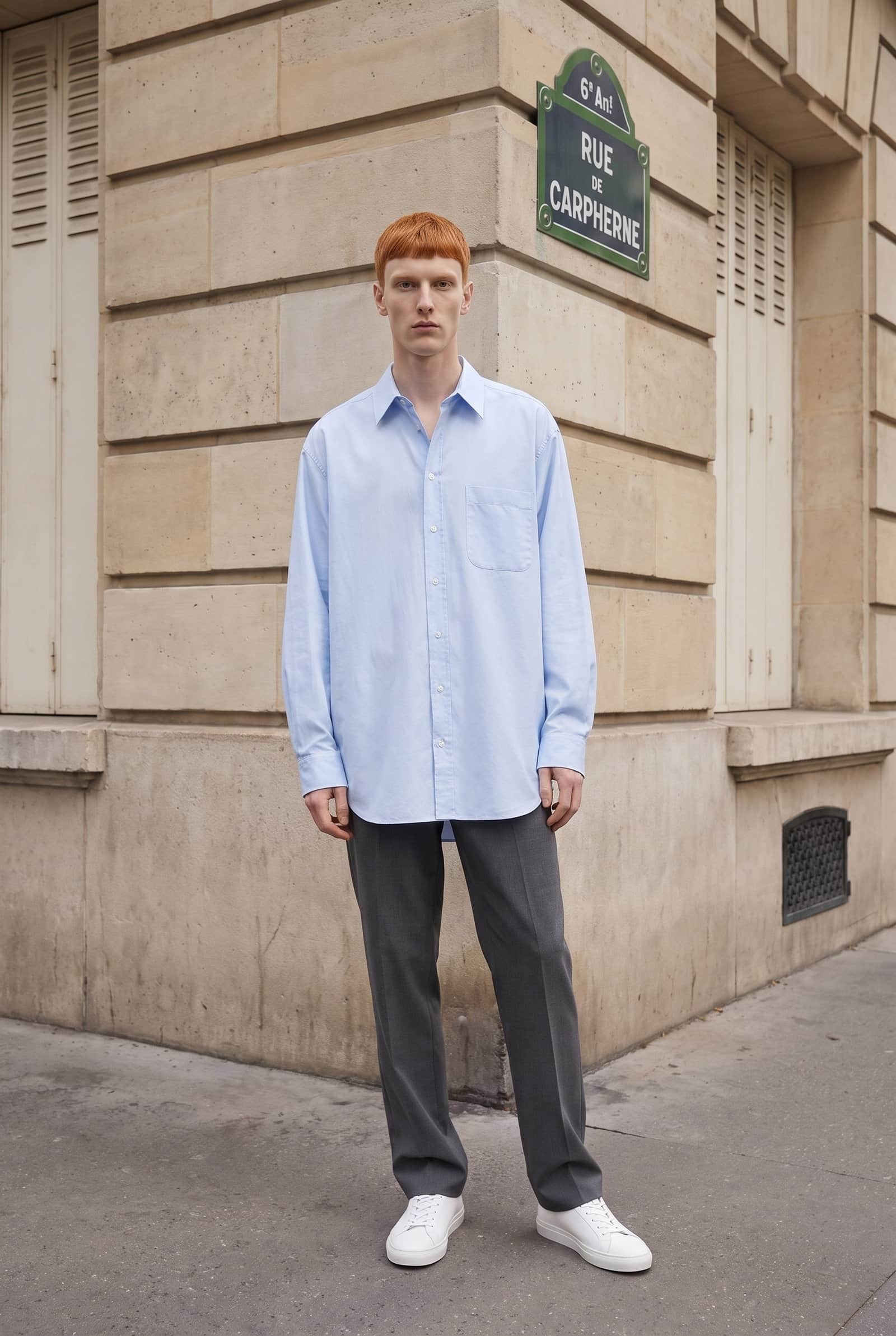 Oversized Cotton Poplin Shirt