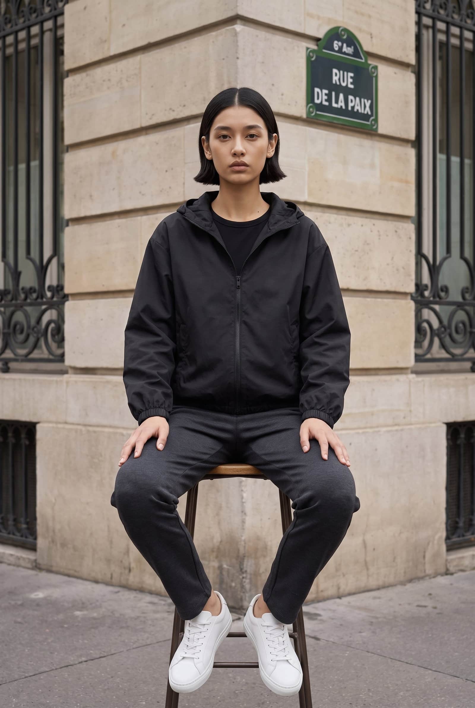 Zip-up Windbreaker