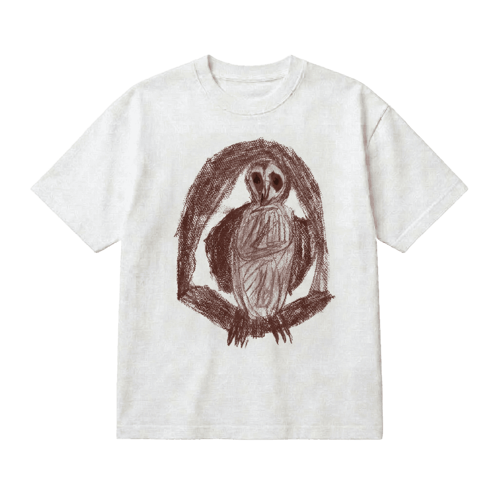 Owl Relaxed Boxy T-shirt