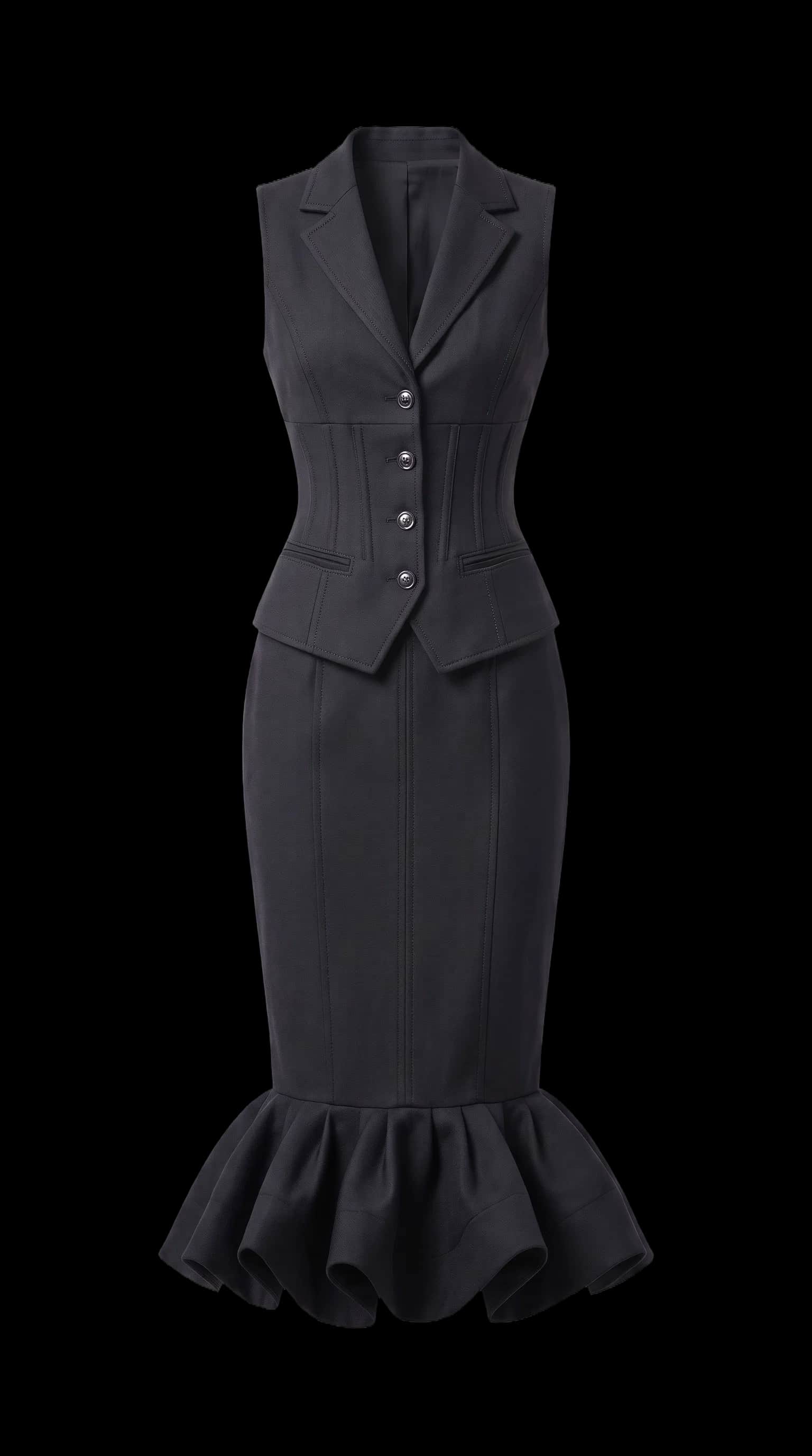Tailored Corset Mermaid Dress