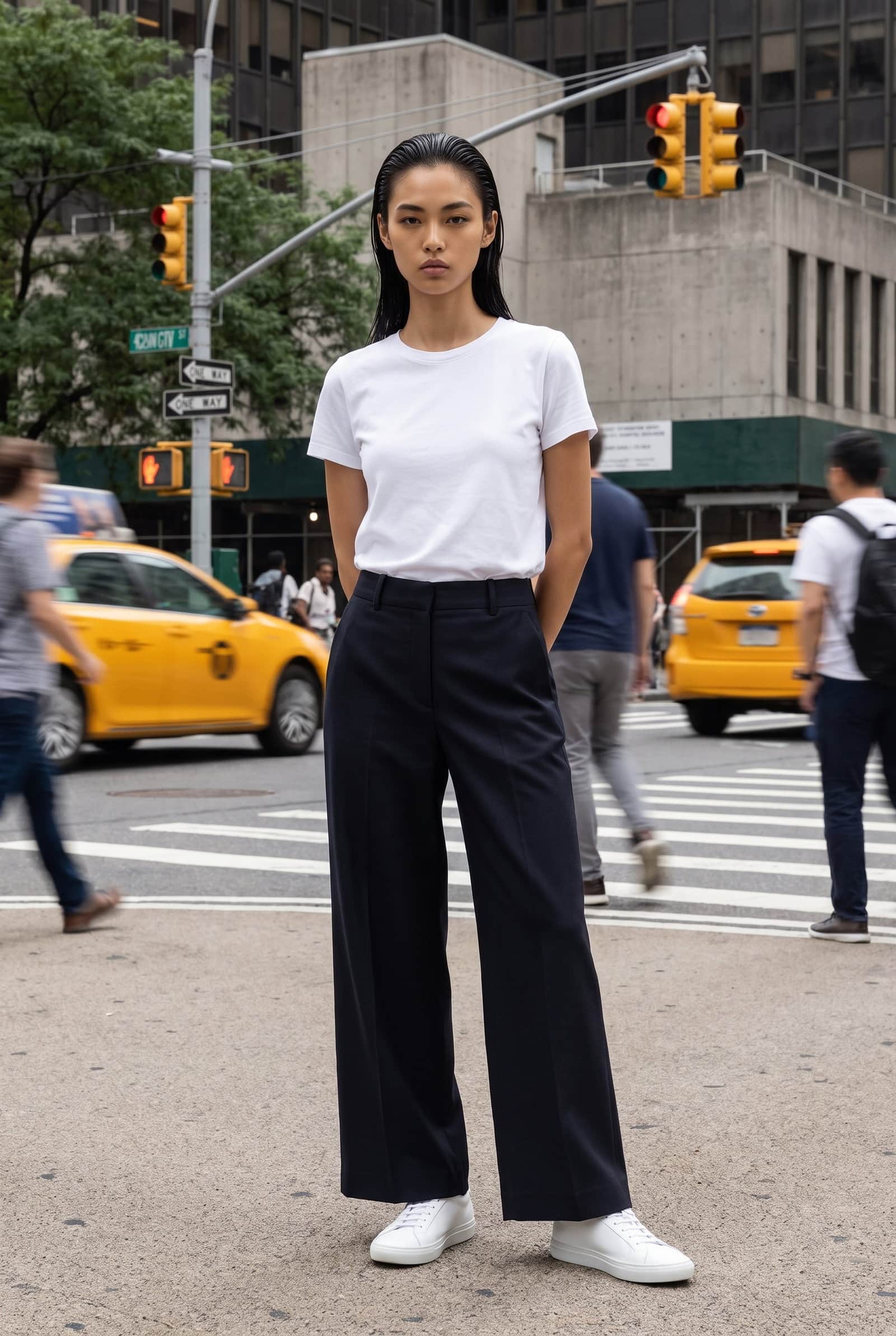 Black Wide Leg Pants