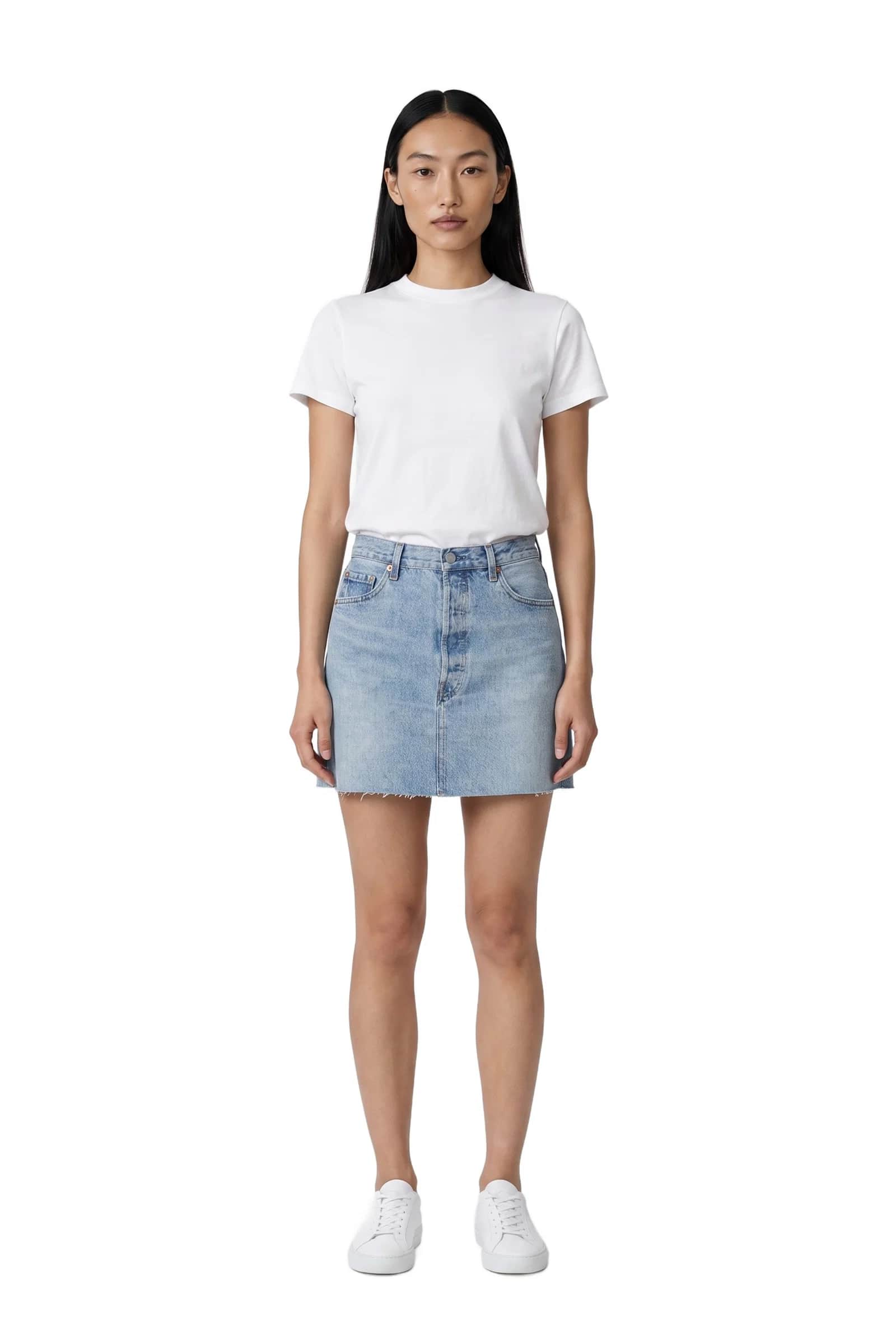 Denim Mini Skirt