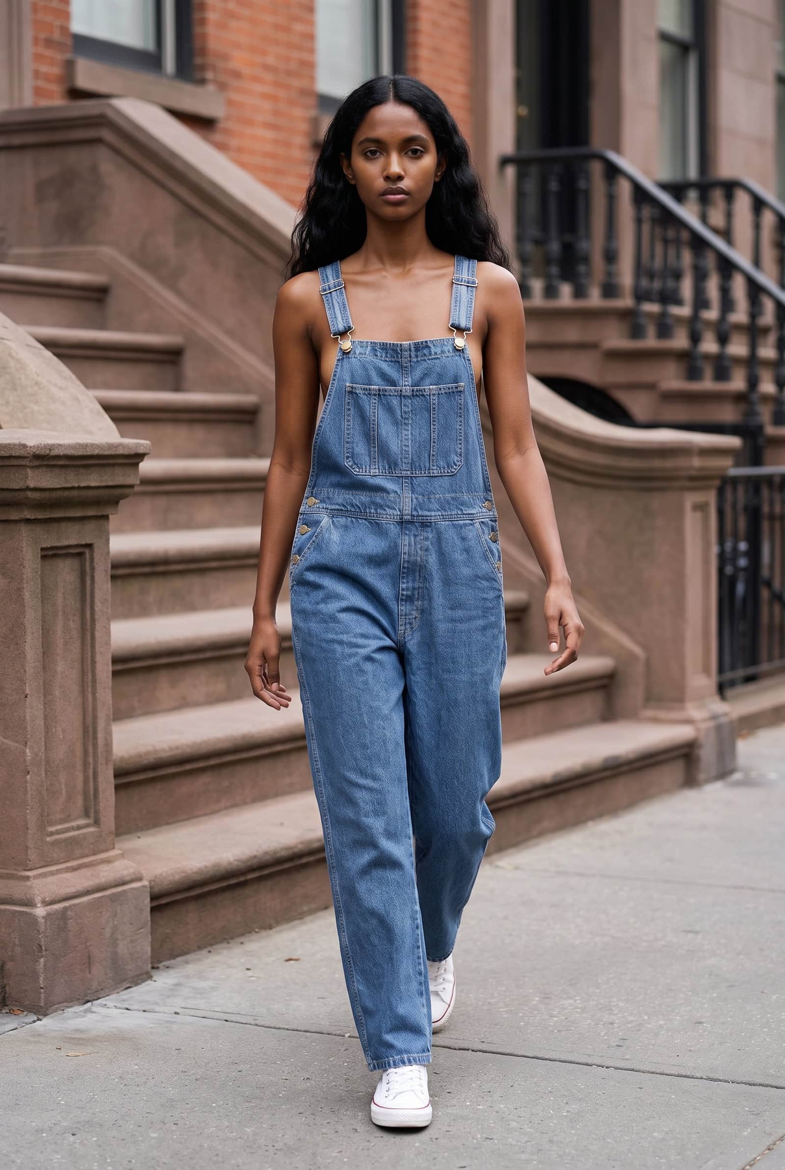 Denim Overalls