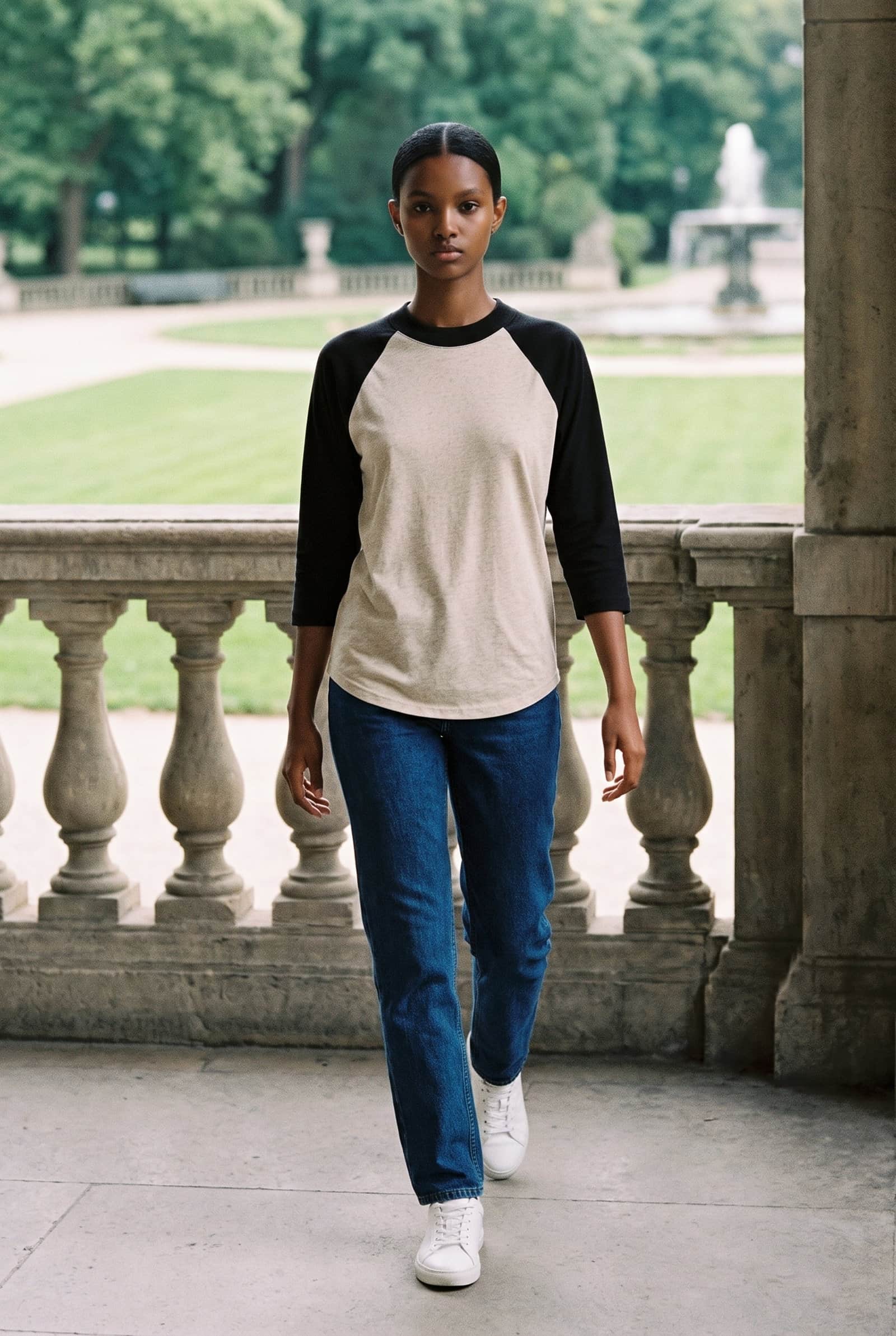 Baseball T-shirt / raglan tee