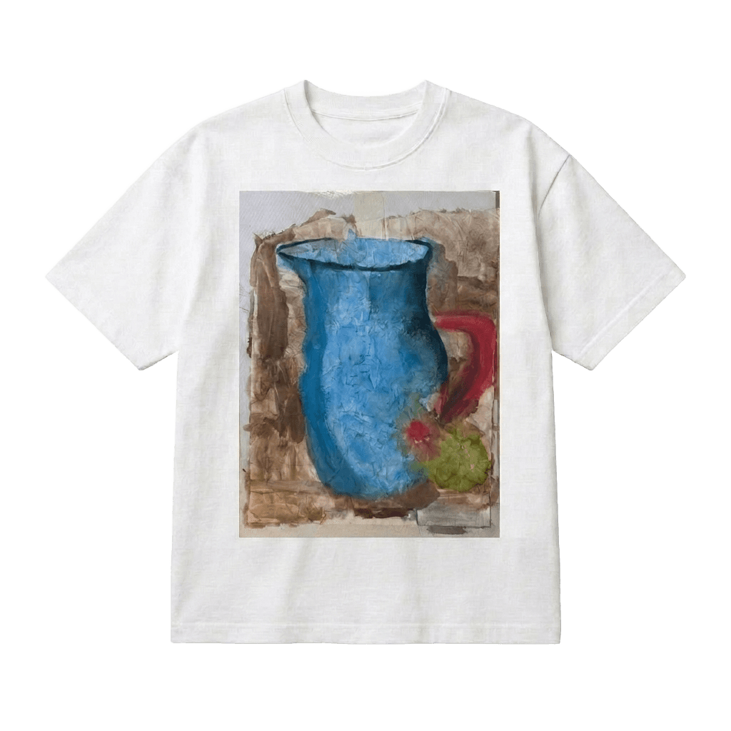 Blue Vase Relaxed Boxy T-shirt
