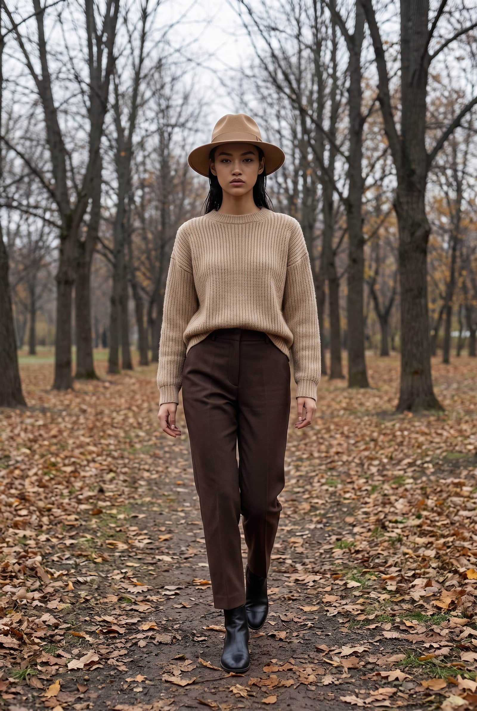 Wool felt hat