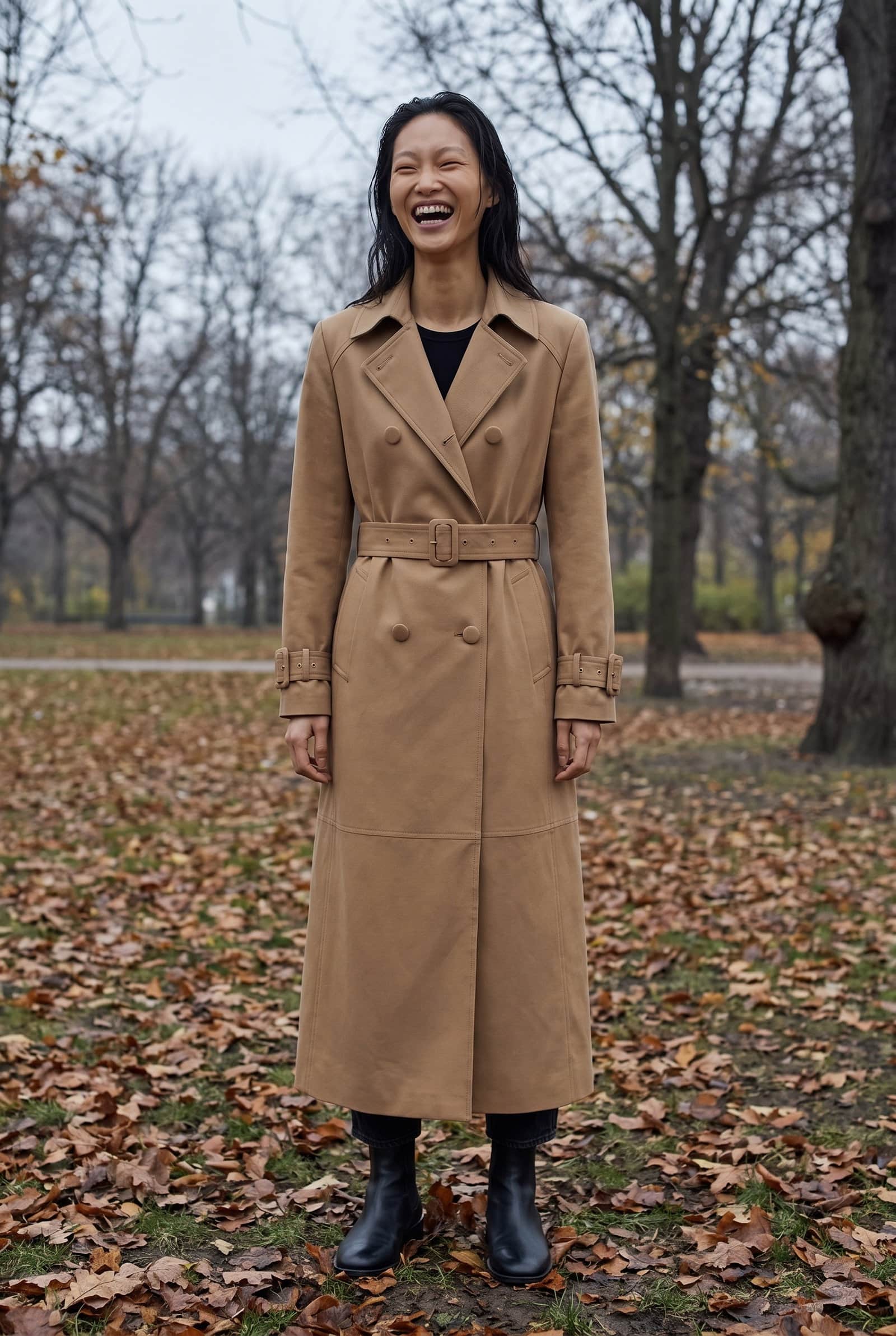 Full-Length Trench Coat