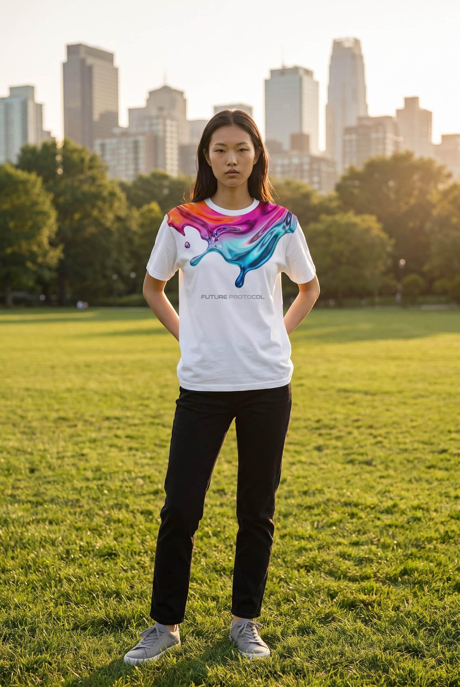 Future Protocol Splash Tee