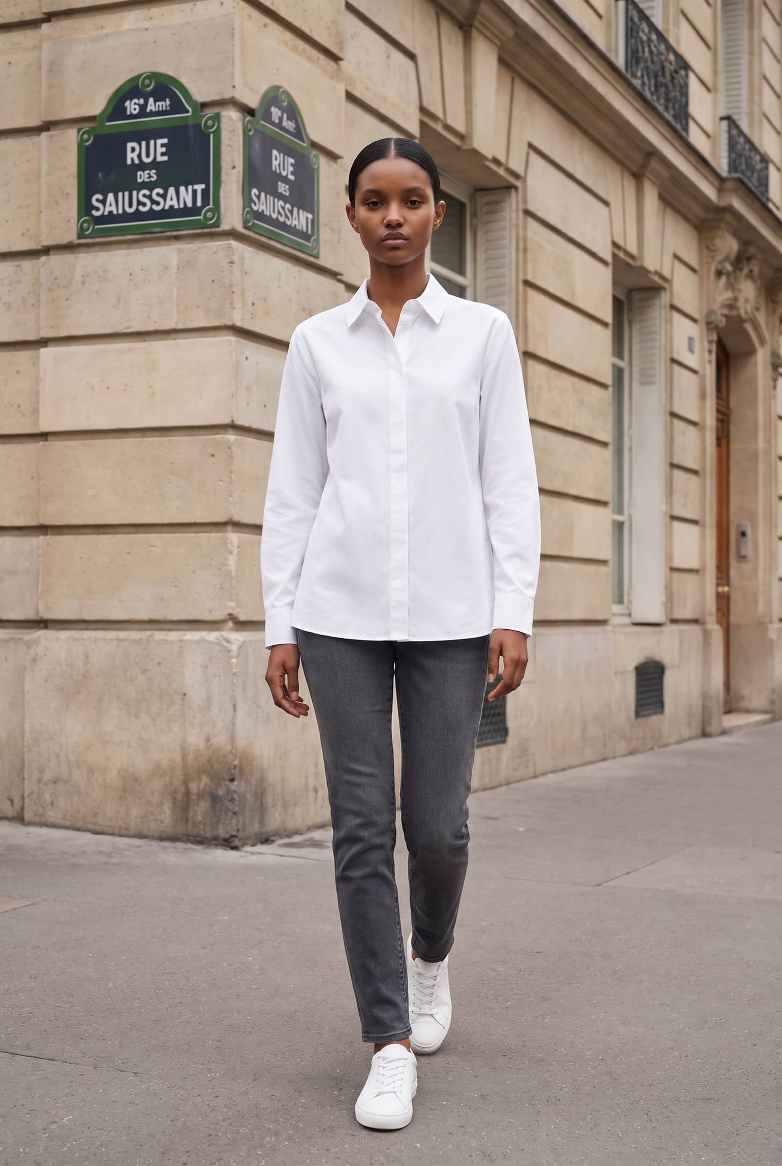 Point Collar Shirt