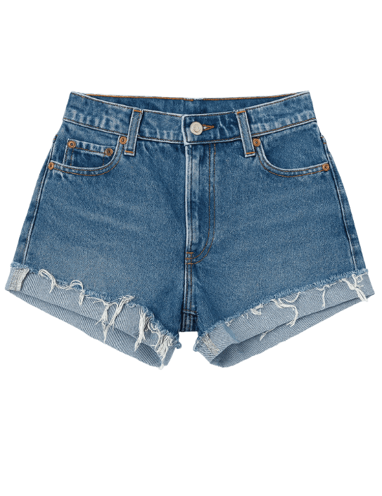 Denim Short Shorts