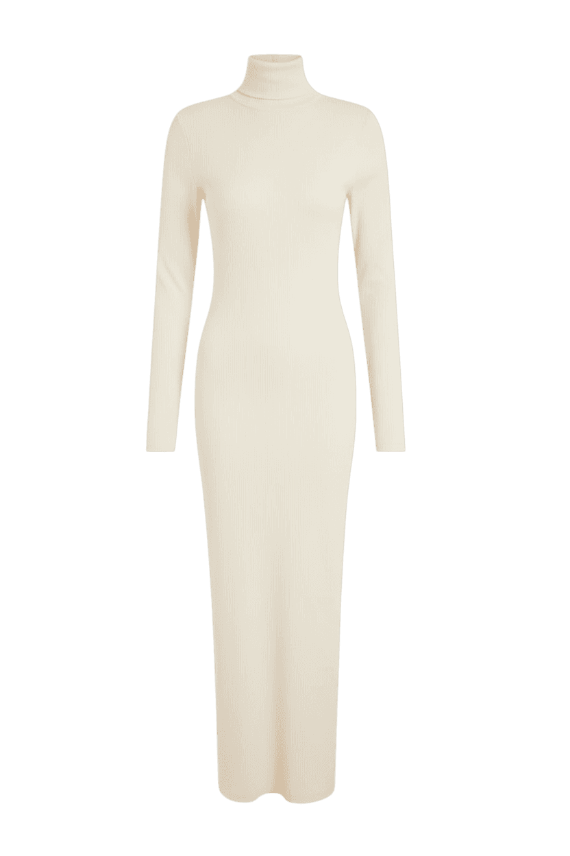 High Neck Bodycon Dress