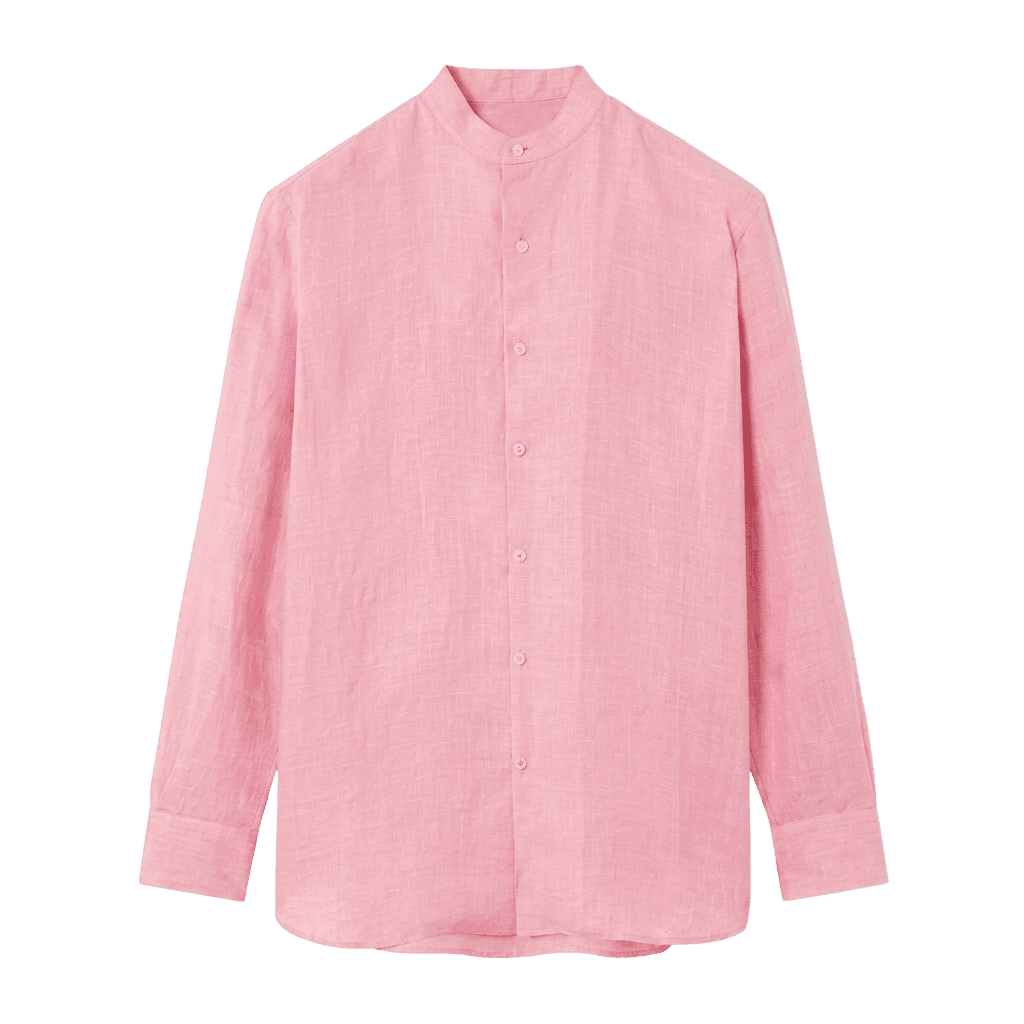 Sakura Pink Linen Shirt
