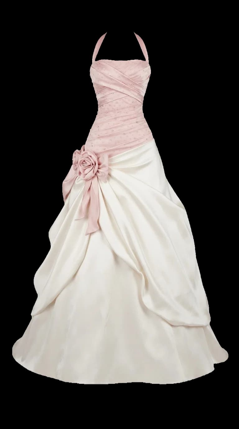 Silk Halter Gown