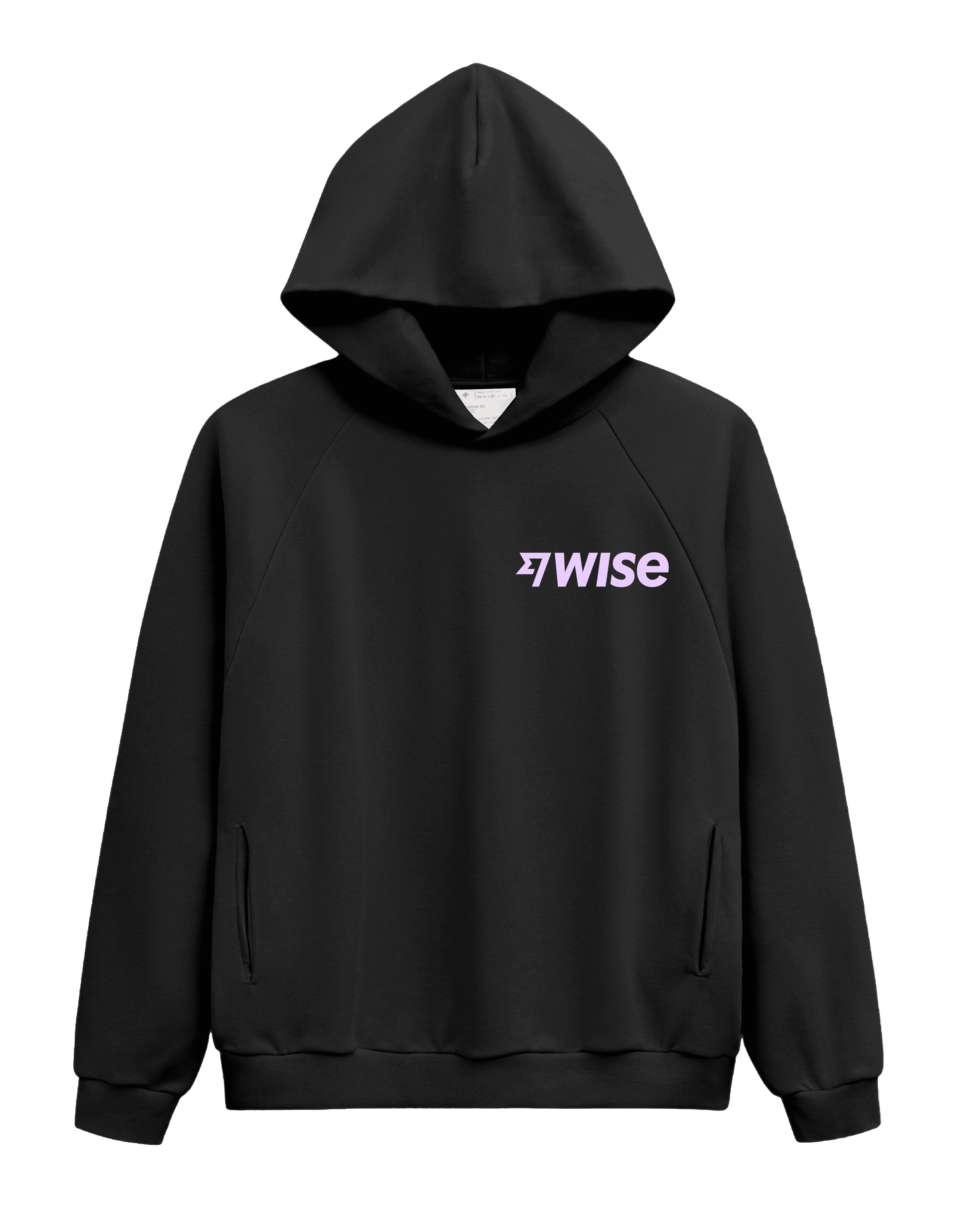 Wise Black Hoodie