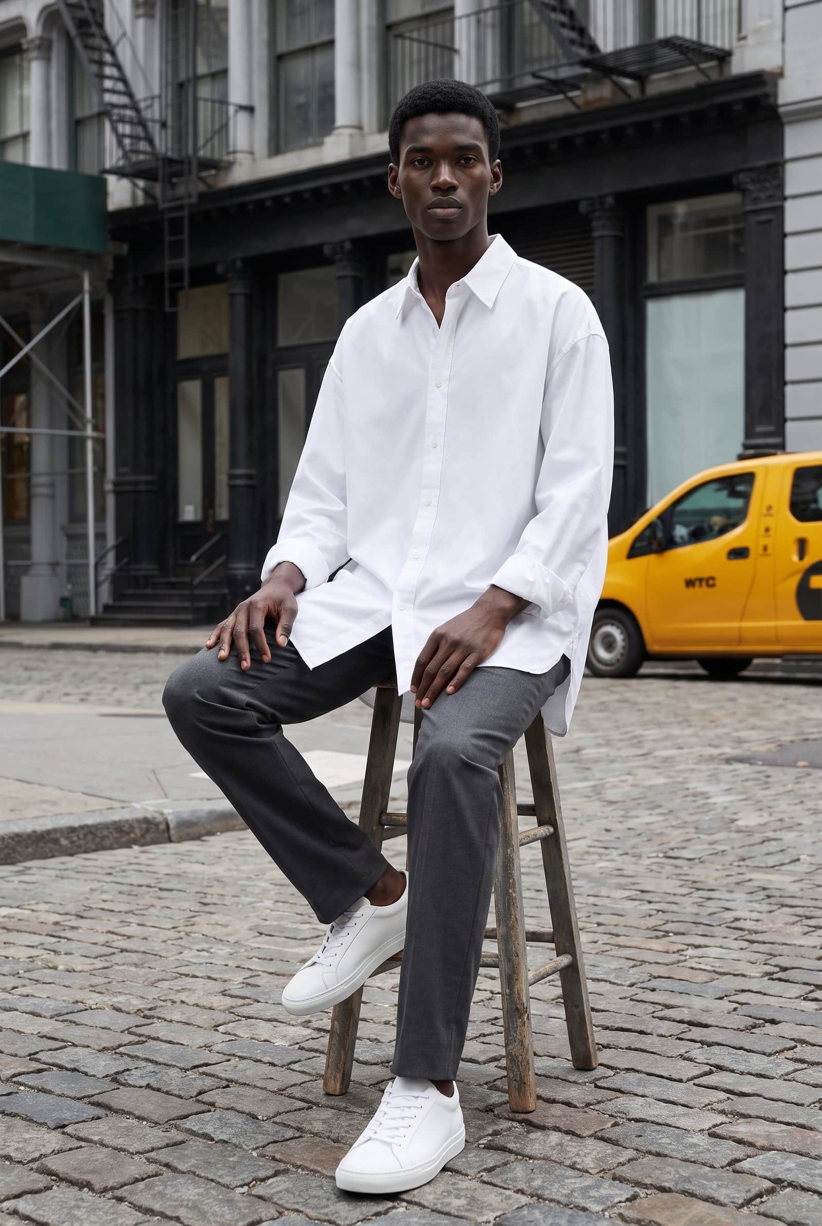 Oversized Poplin Button-Down