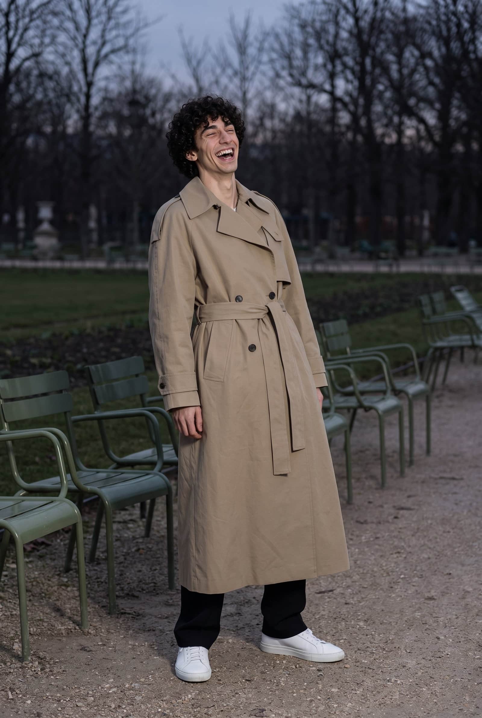 Oversized Maxi Trench Coat