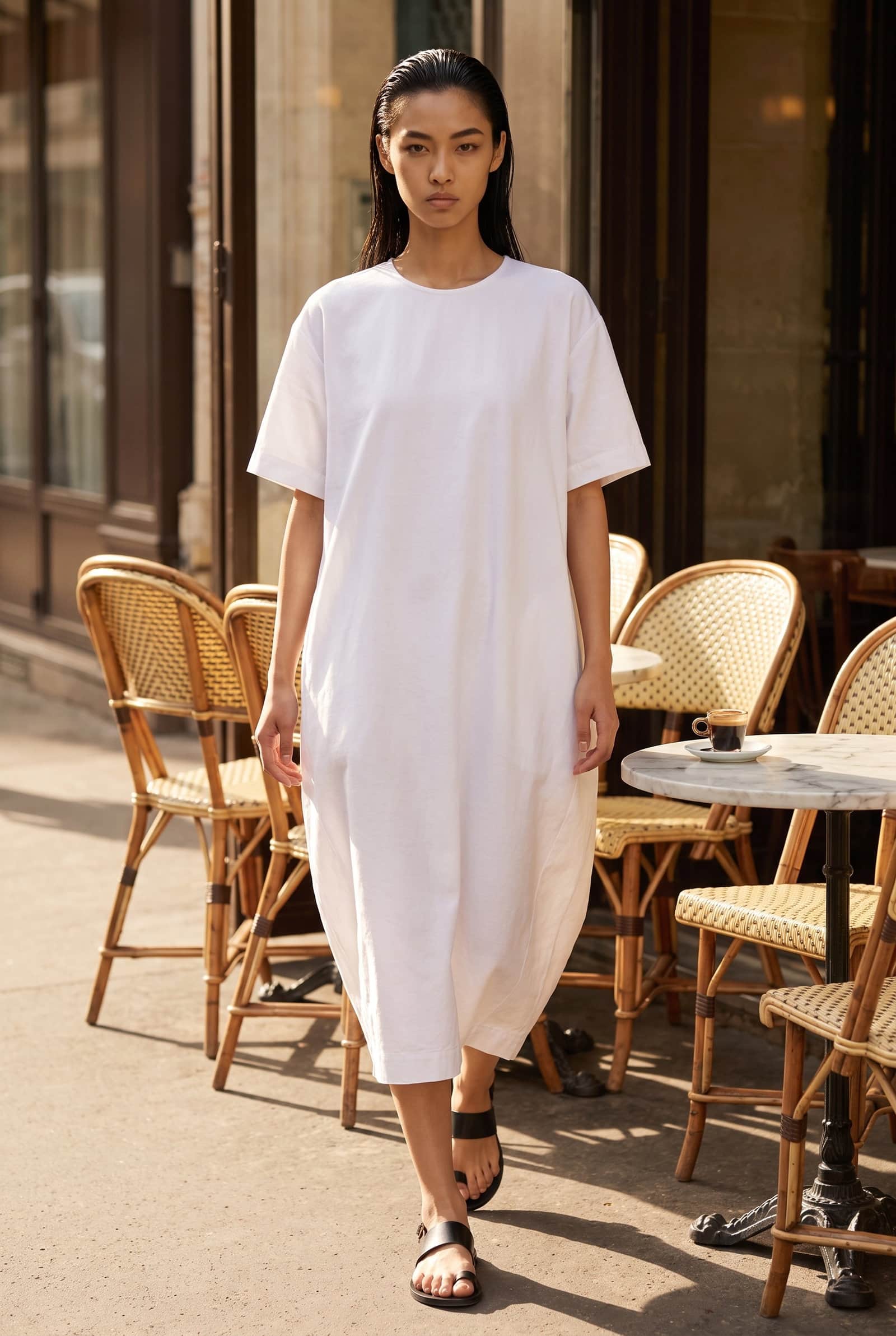 Minimalist T-Shirt Dress