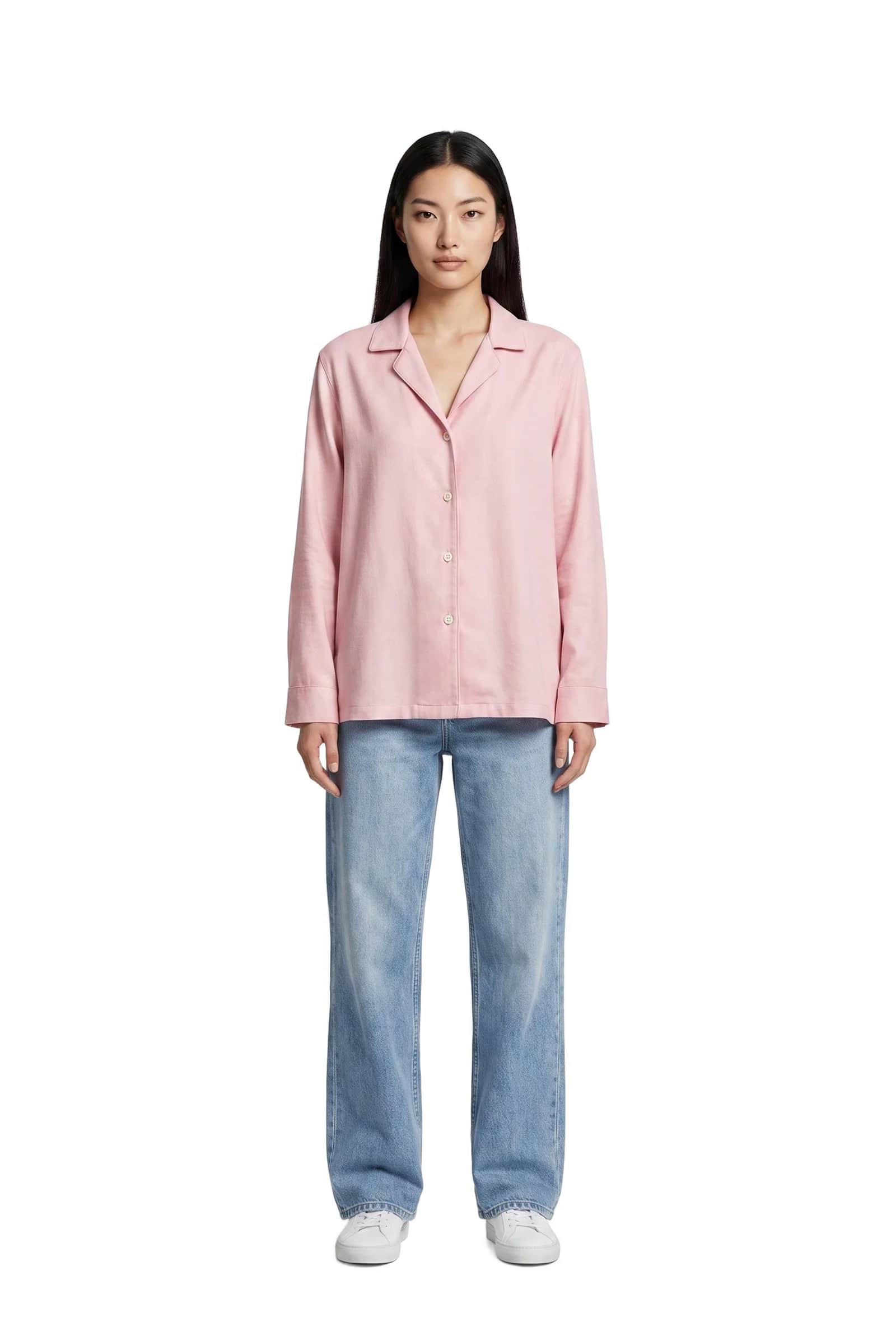 Sakura Pink Button-Up Shirt