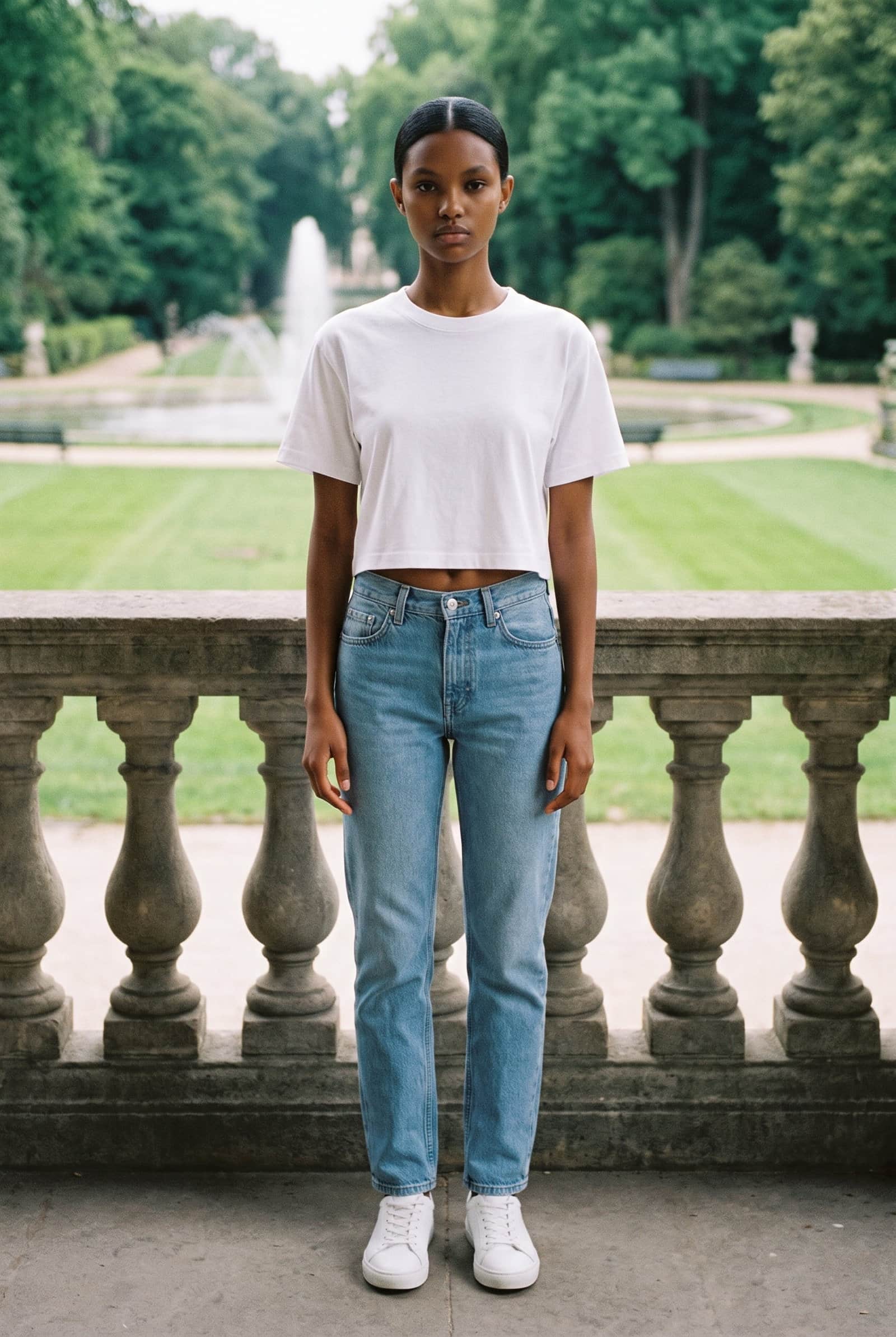 Cropped T-shirt