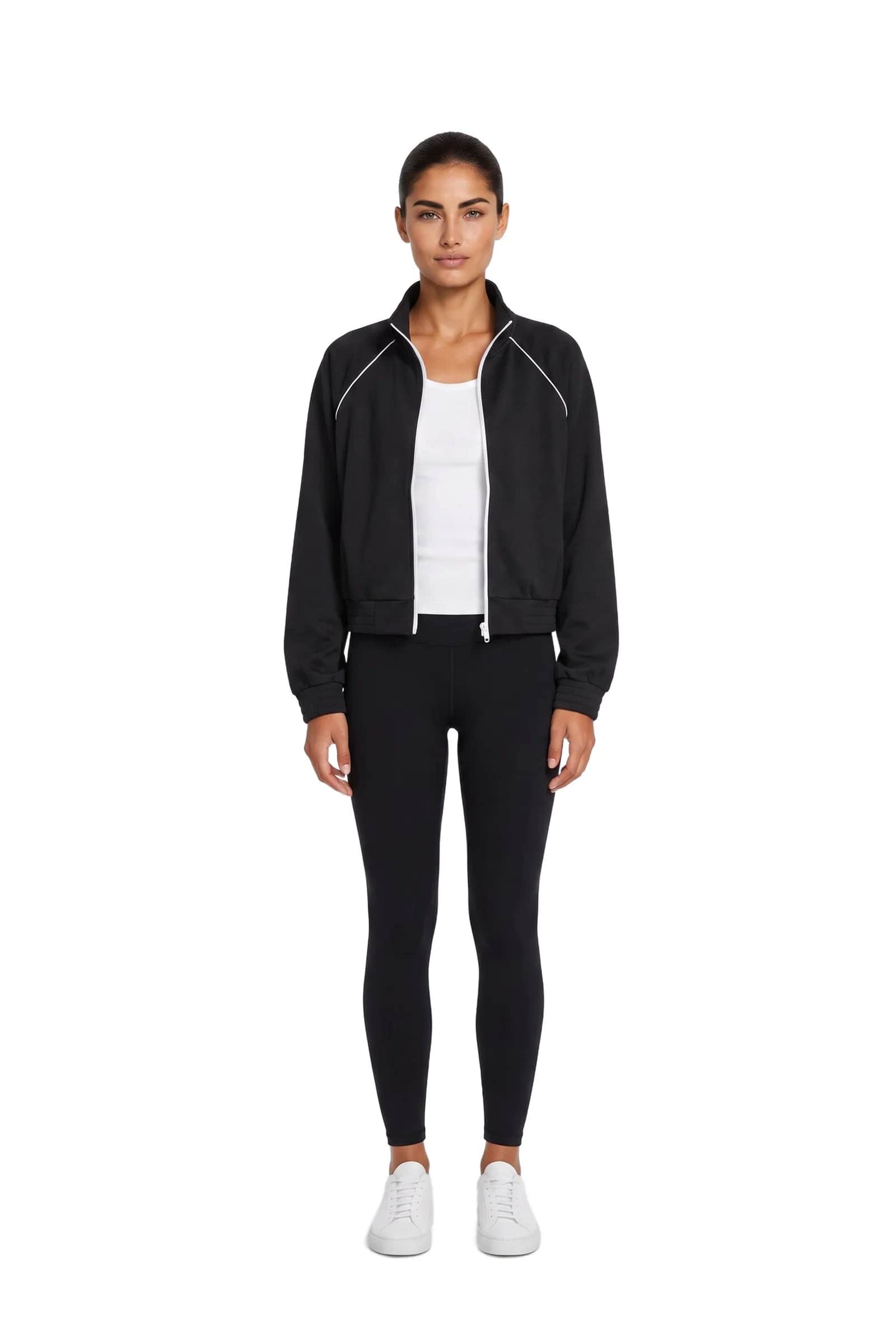 Piping Woven Track Jacket