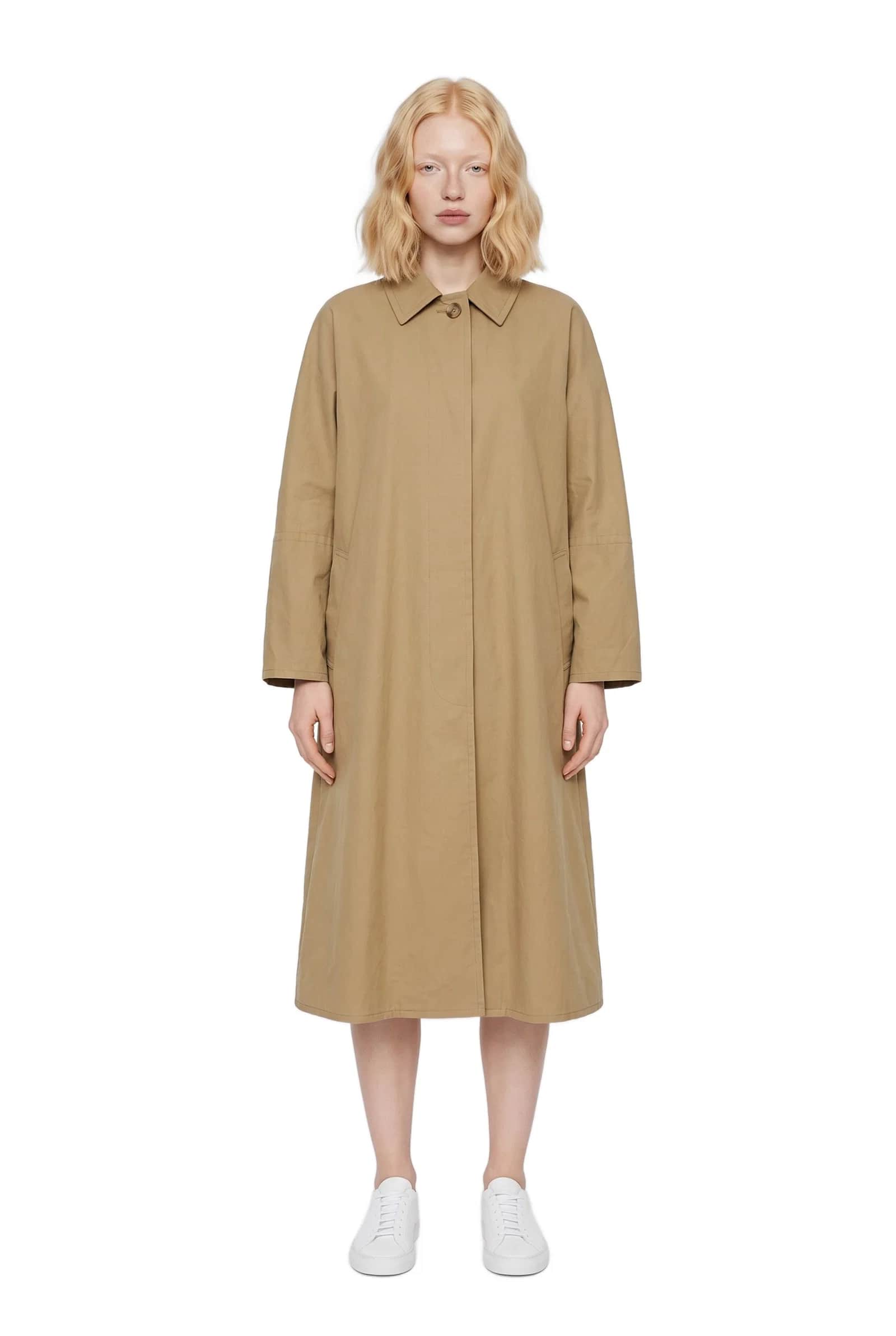 Classic A-Line Mac Coat