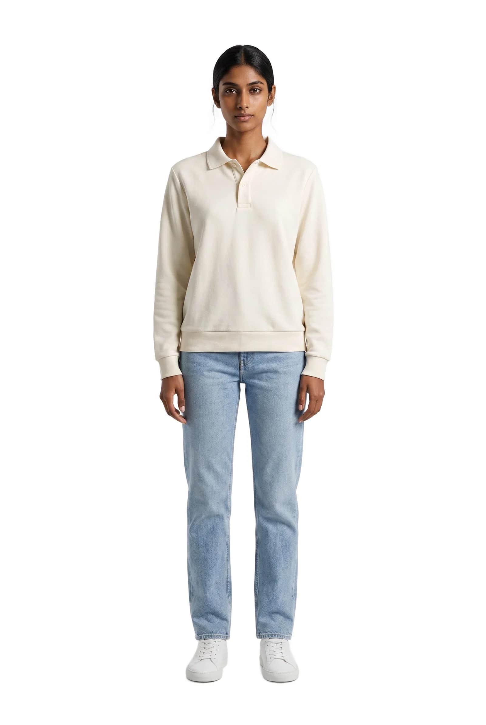 rugby-style sweatshirt