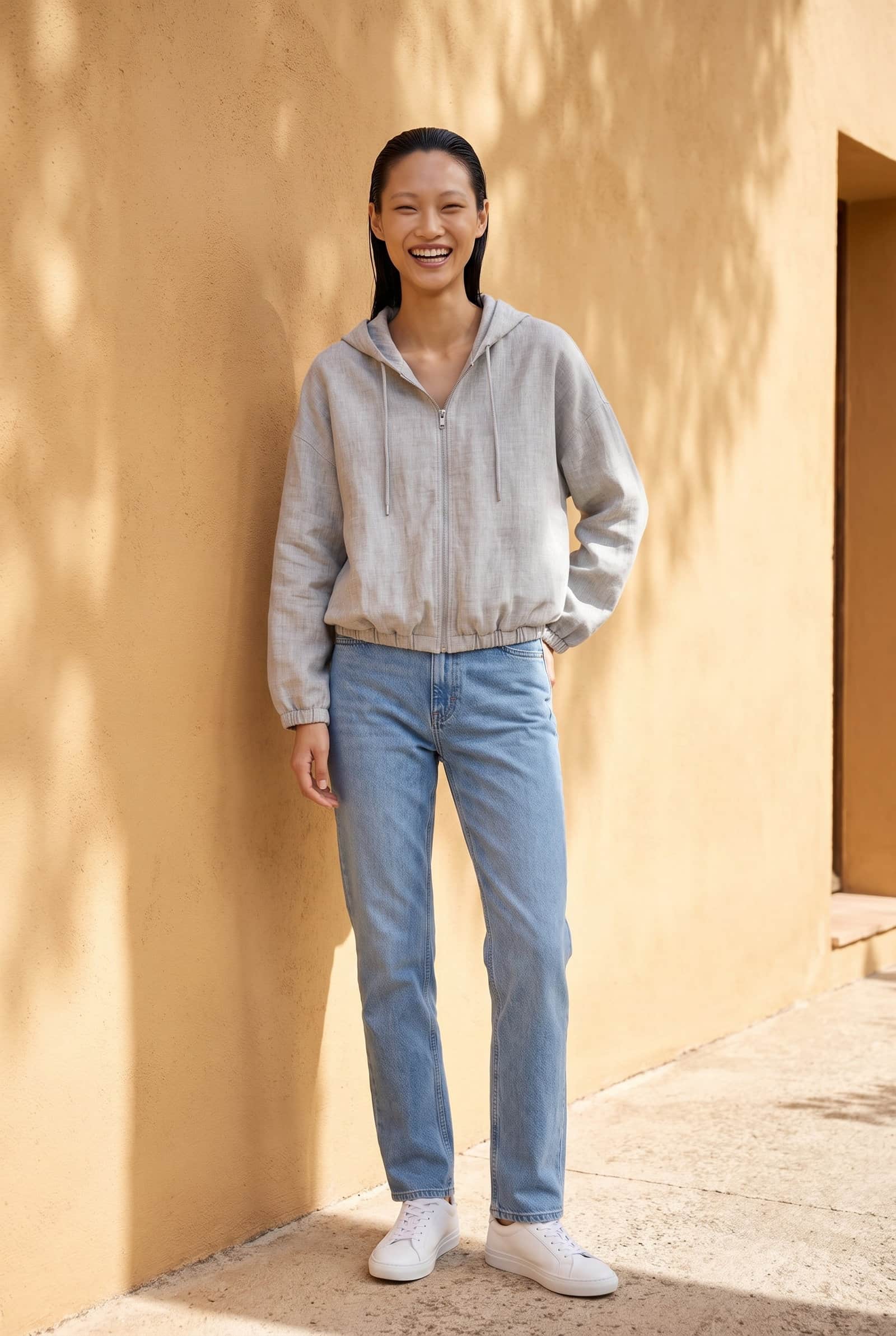 Linen Hoodie