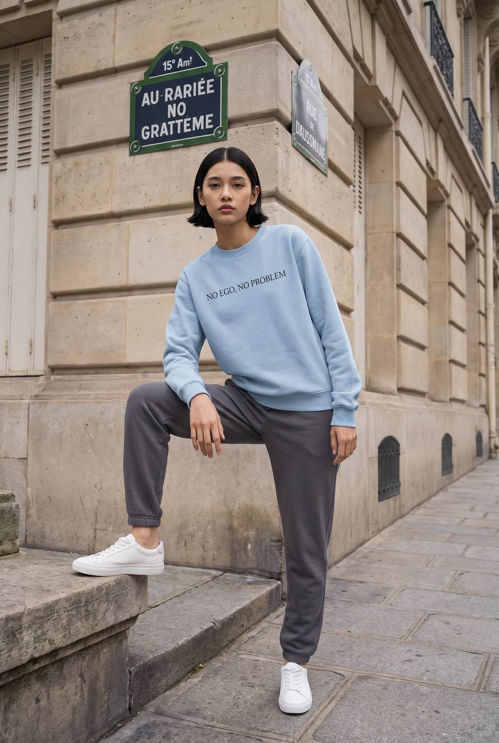 NO EGO NO PROBLEM Sweatshirt