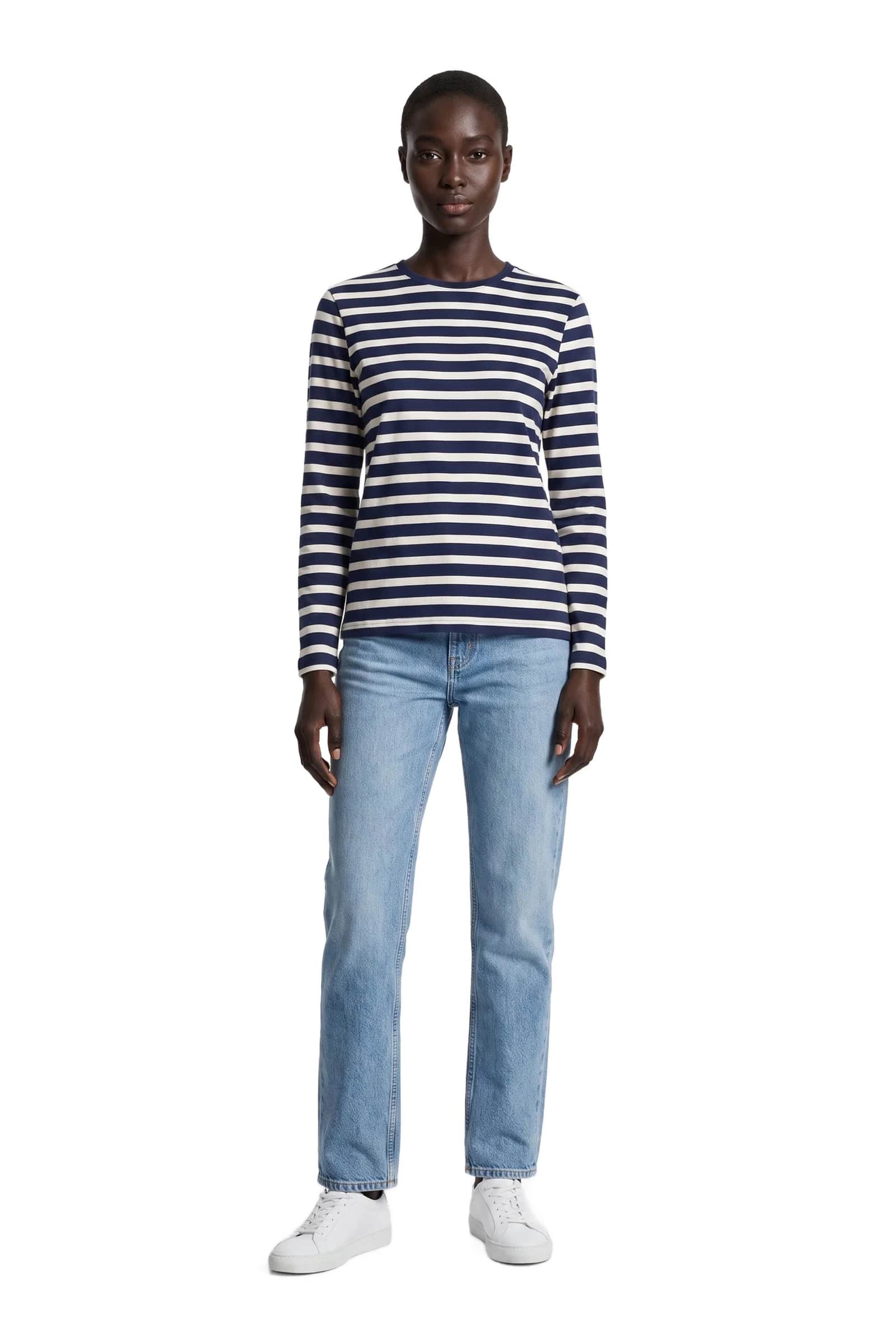 Navy Striped Mariniere