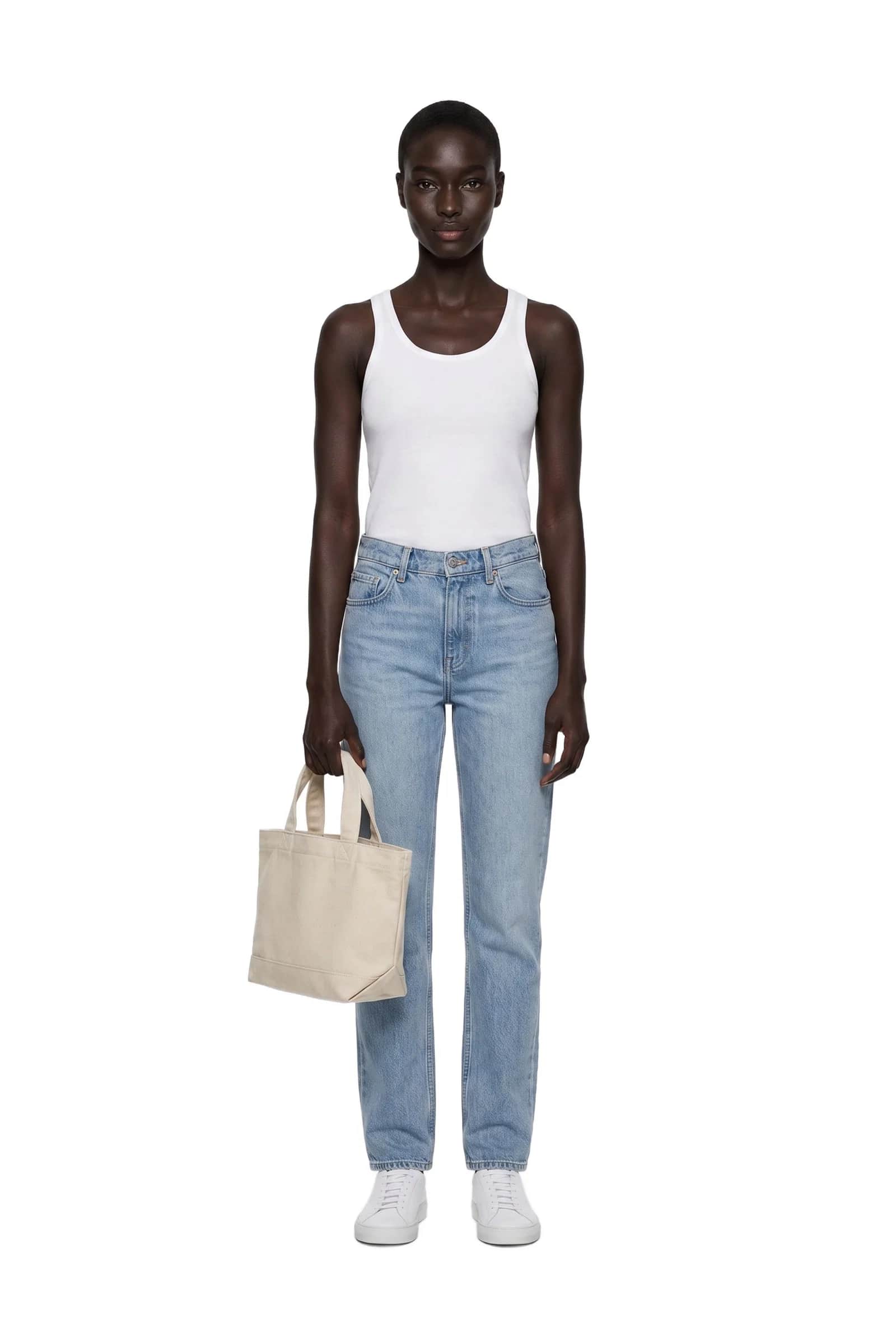 Mini canvas tote bag