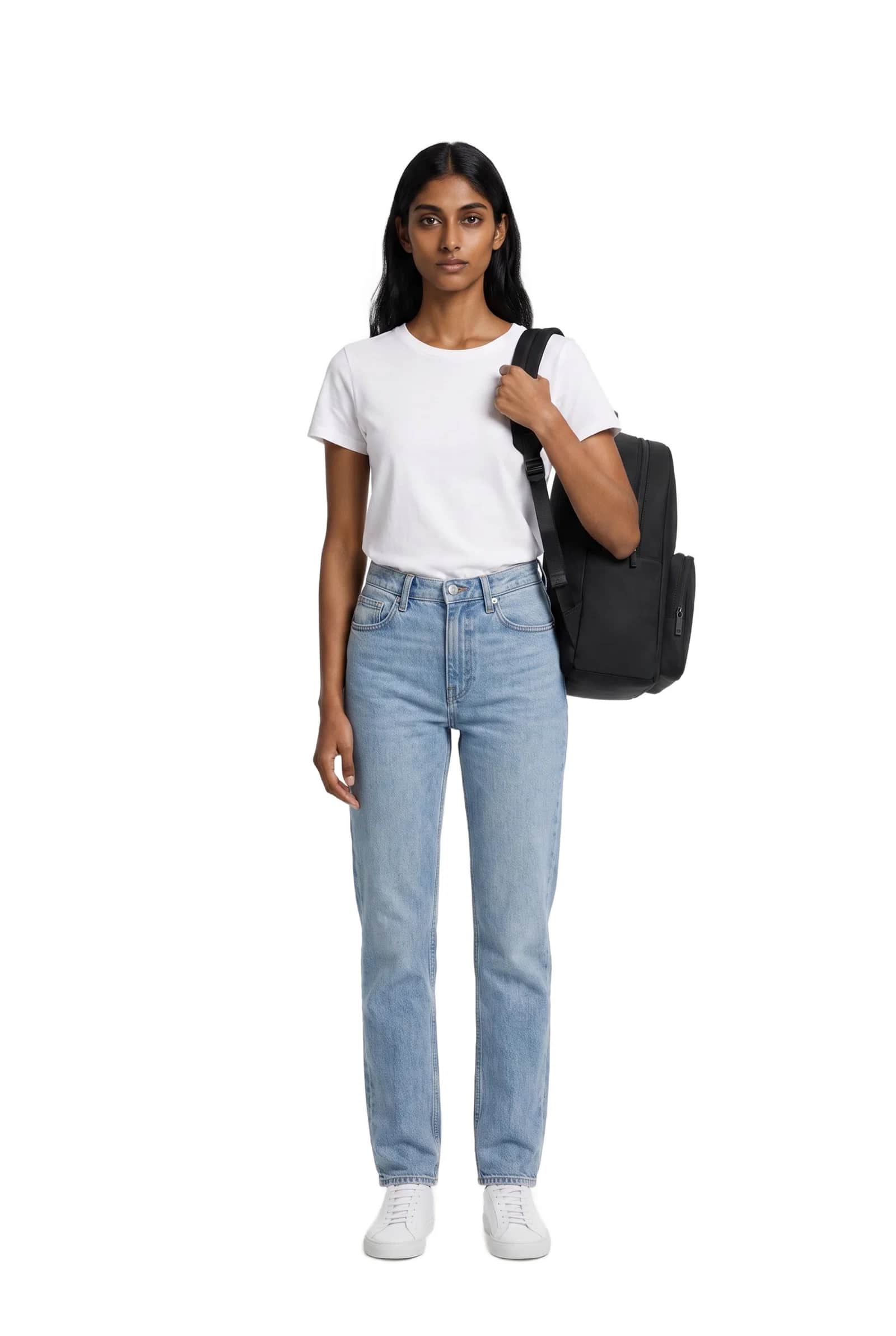 Black Essential Tech Backpack