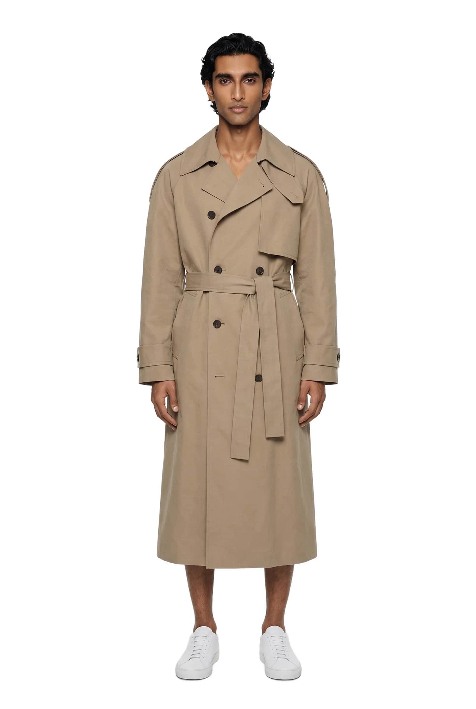 Oversized Maxi Trench Coat