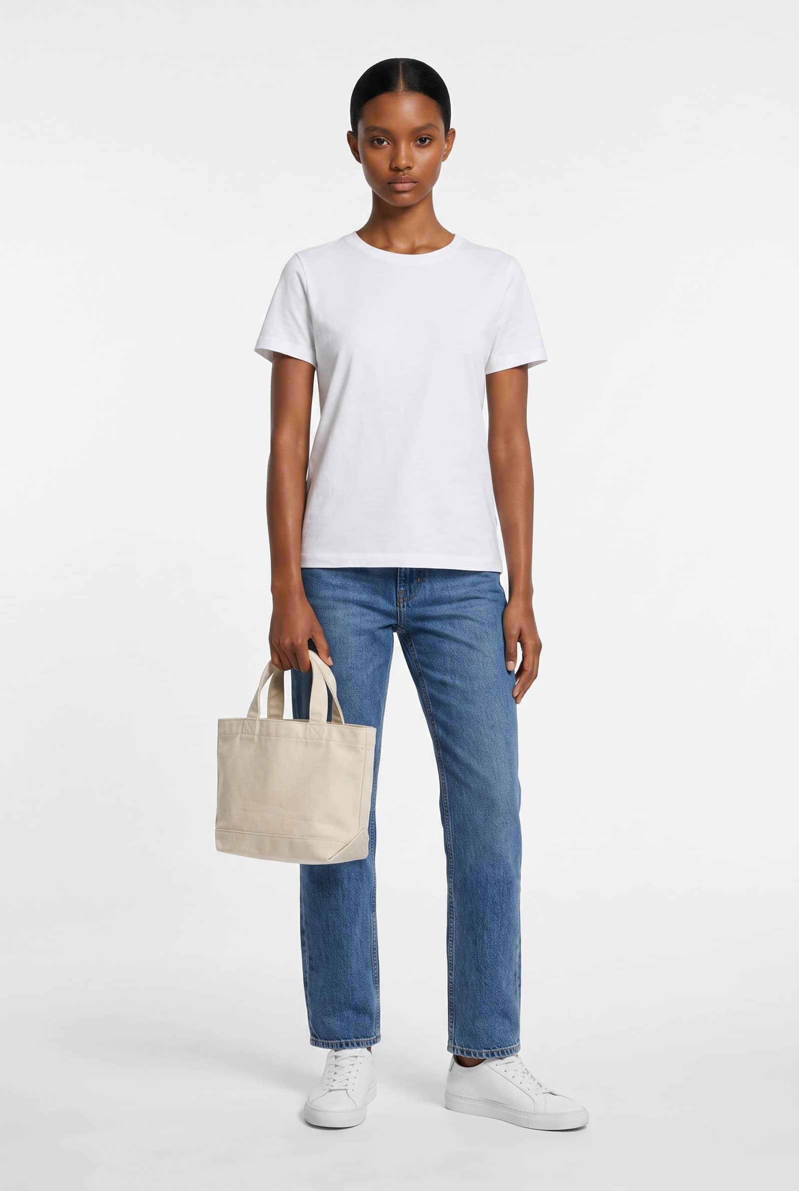 Mini canvas tote bag