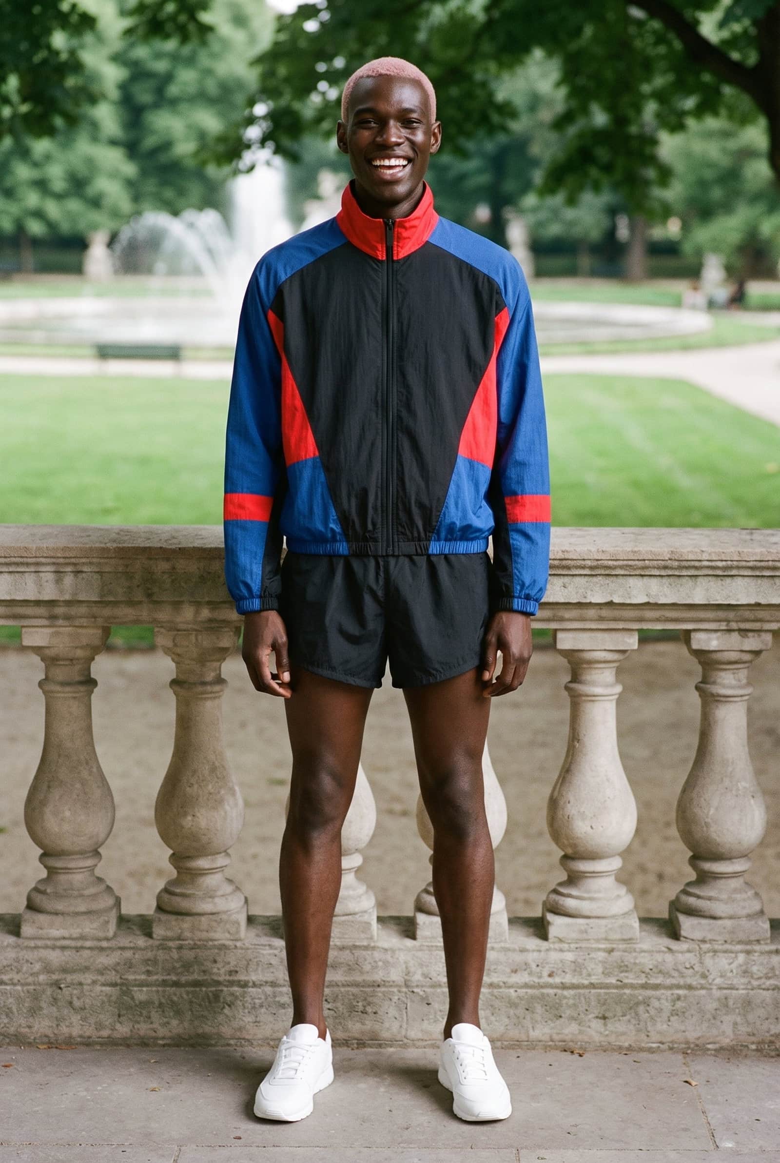 Color-Blocked Tracksuit