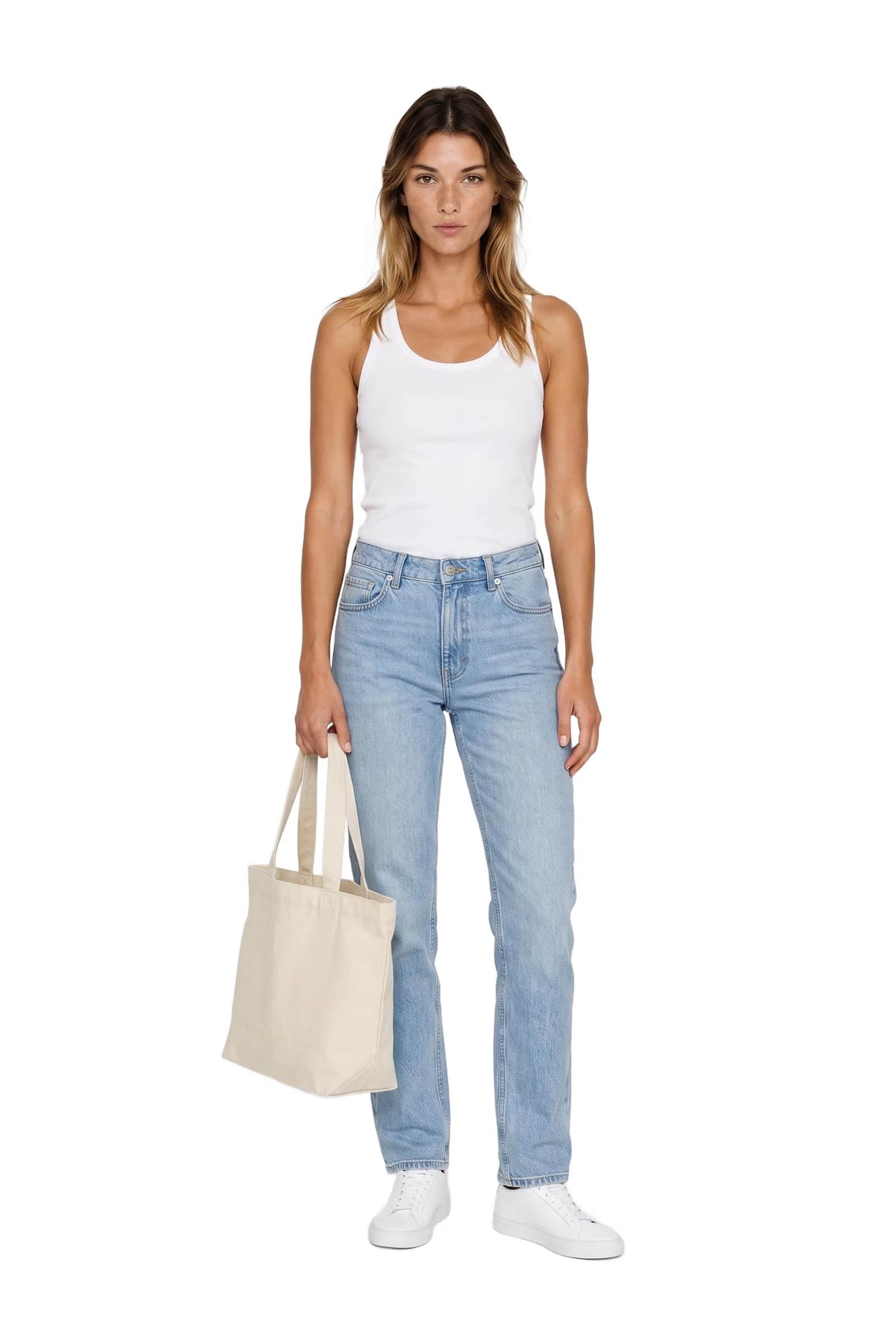 Canvas Open-Top Tote