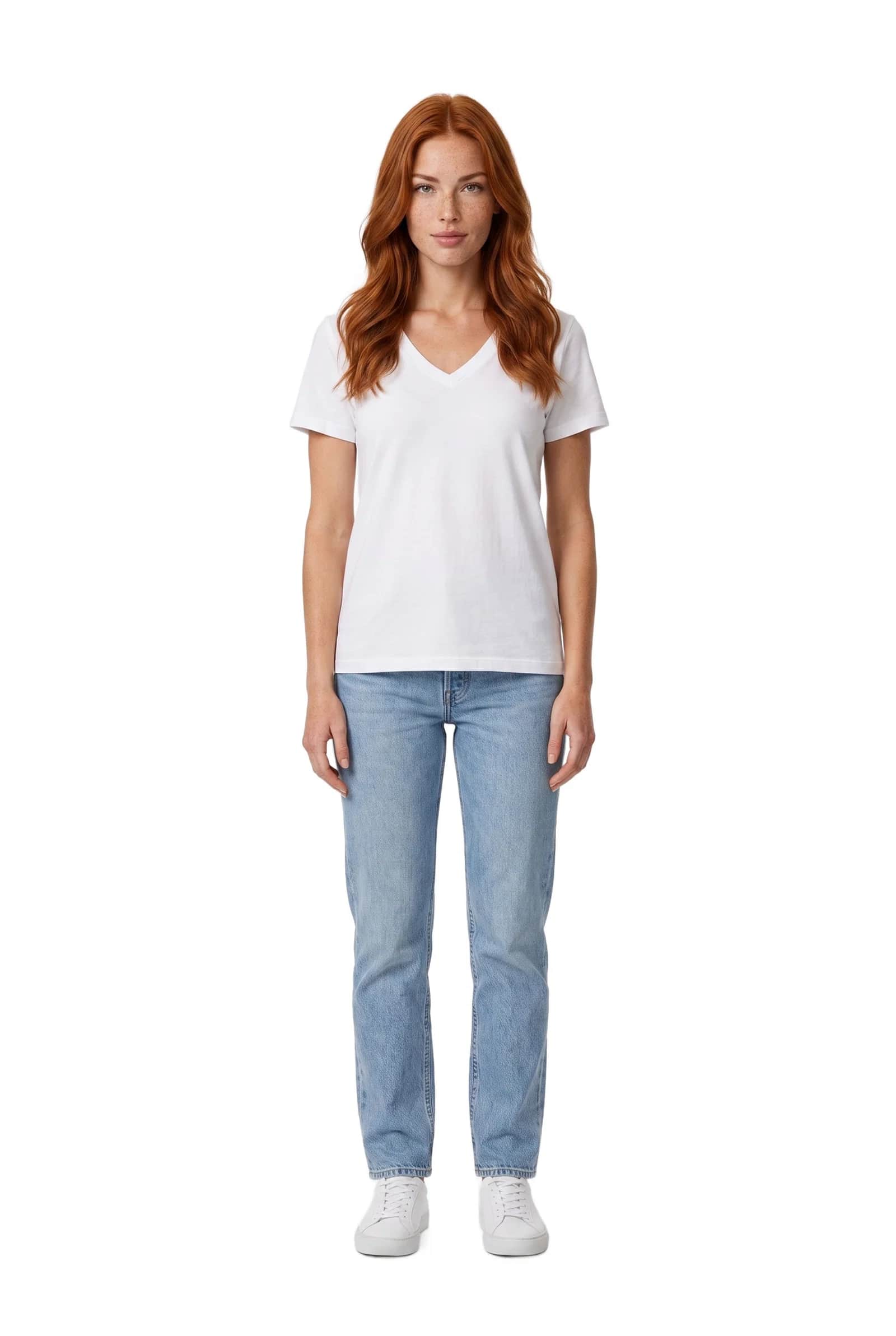 V-neck t-shirt