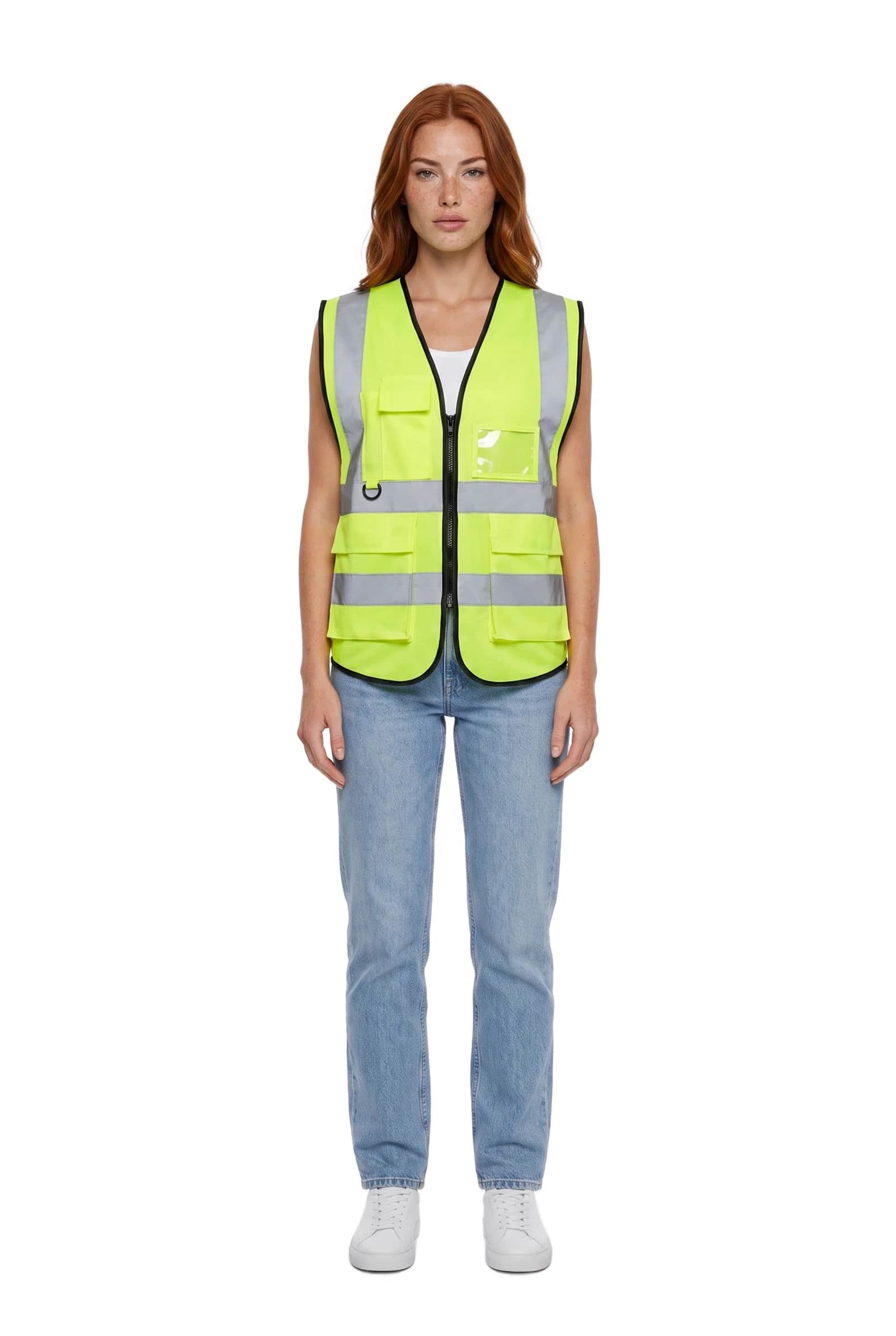 Neon Yellow Safety Vest