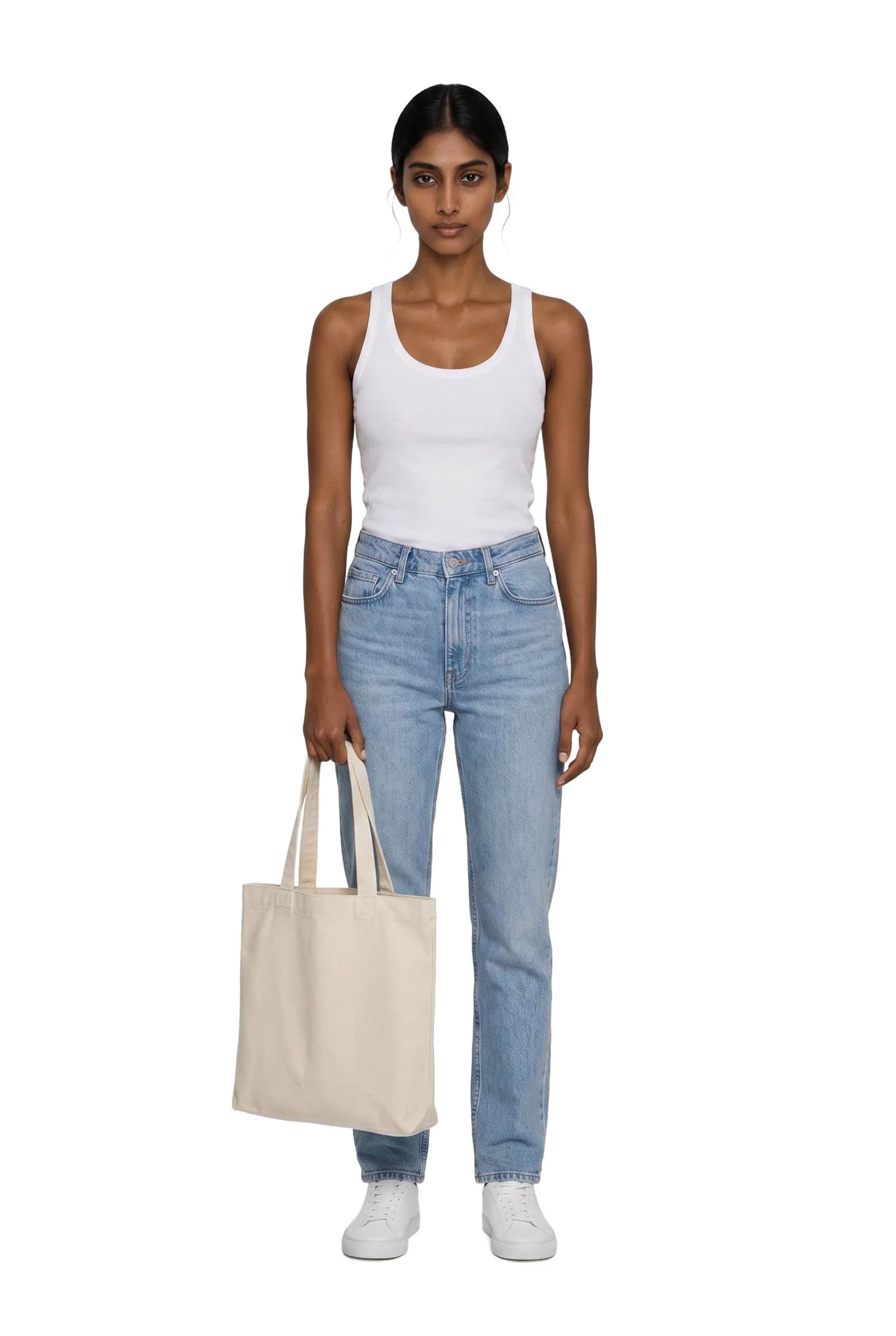 Square Canvas Tote Bag