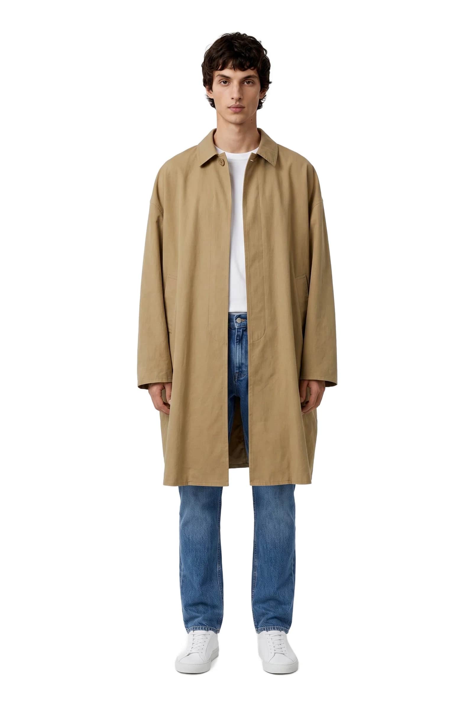 Oversized Cocoon Mac Coat