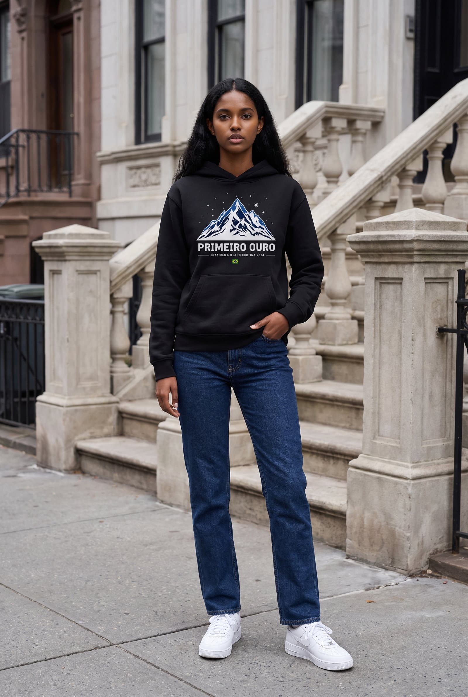 Primeiro Ouro Mountain Hoodie