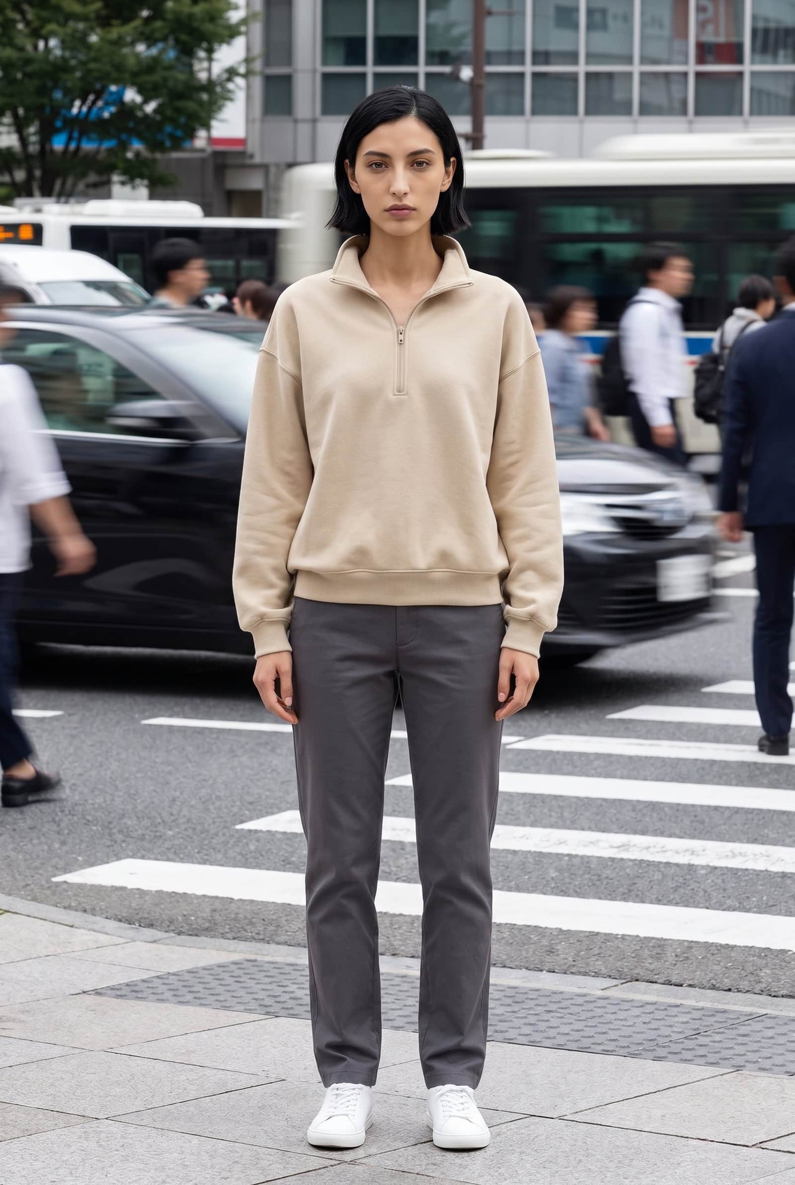 Quarter-Zip sweatshirt