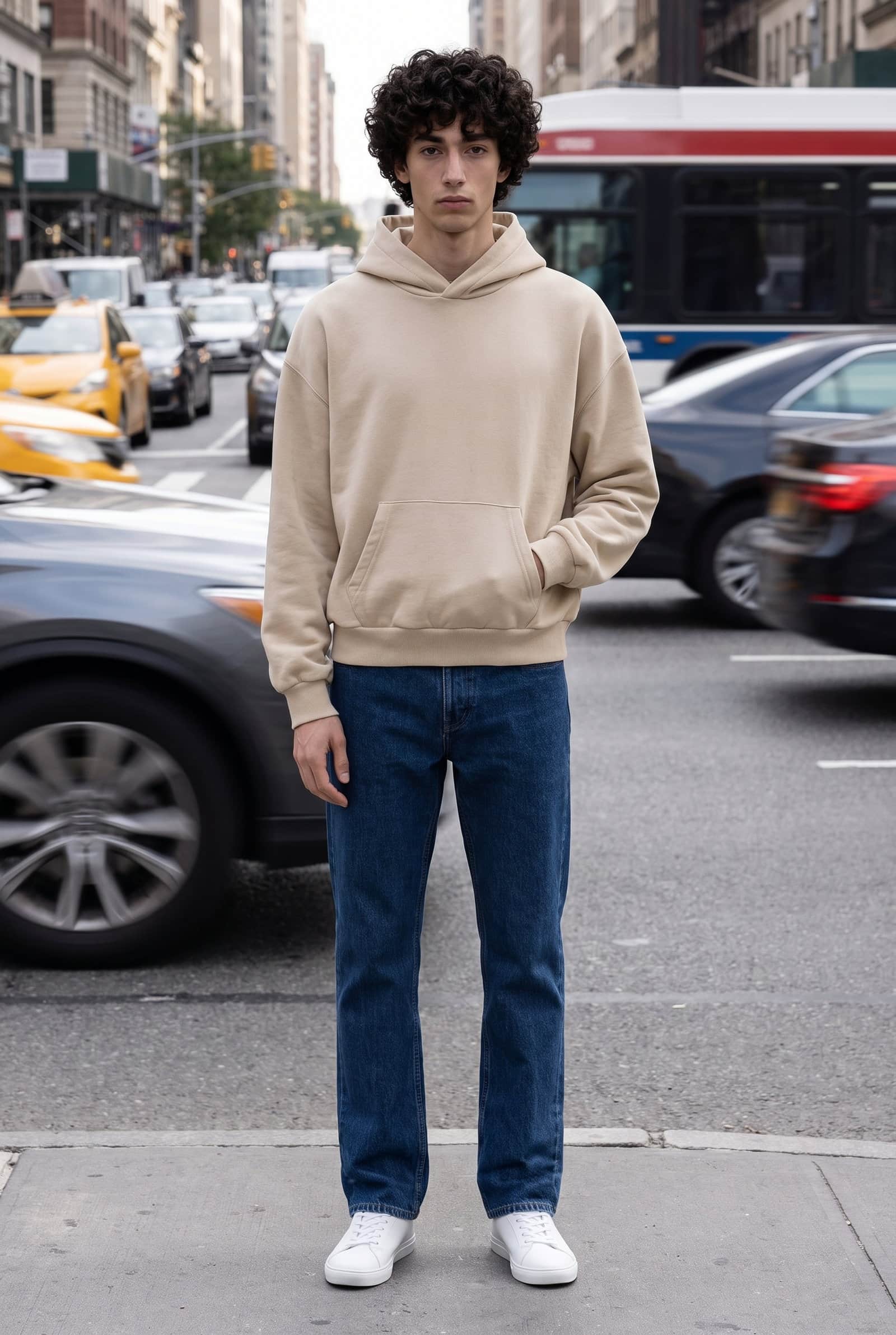 Oversized Pocket hoodie