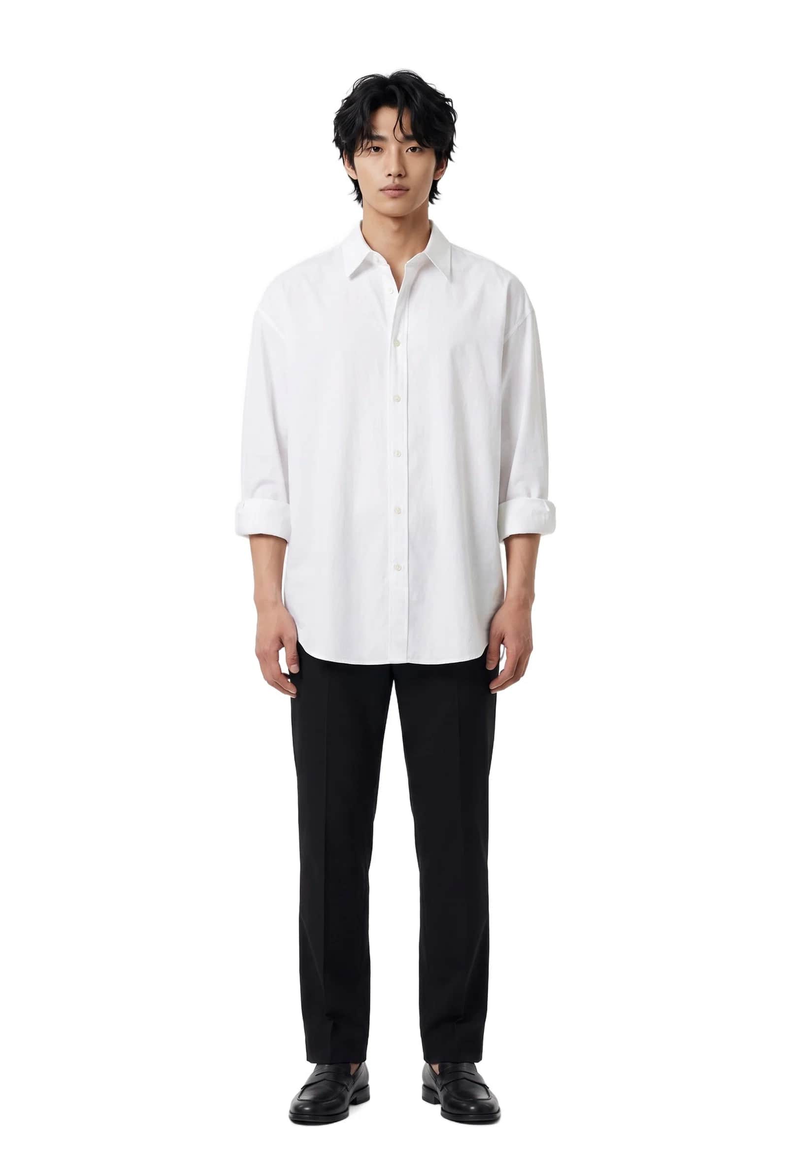 Oversized Poplin Button-Down