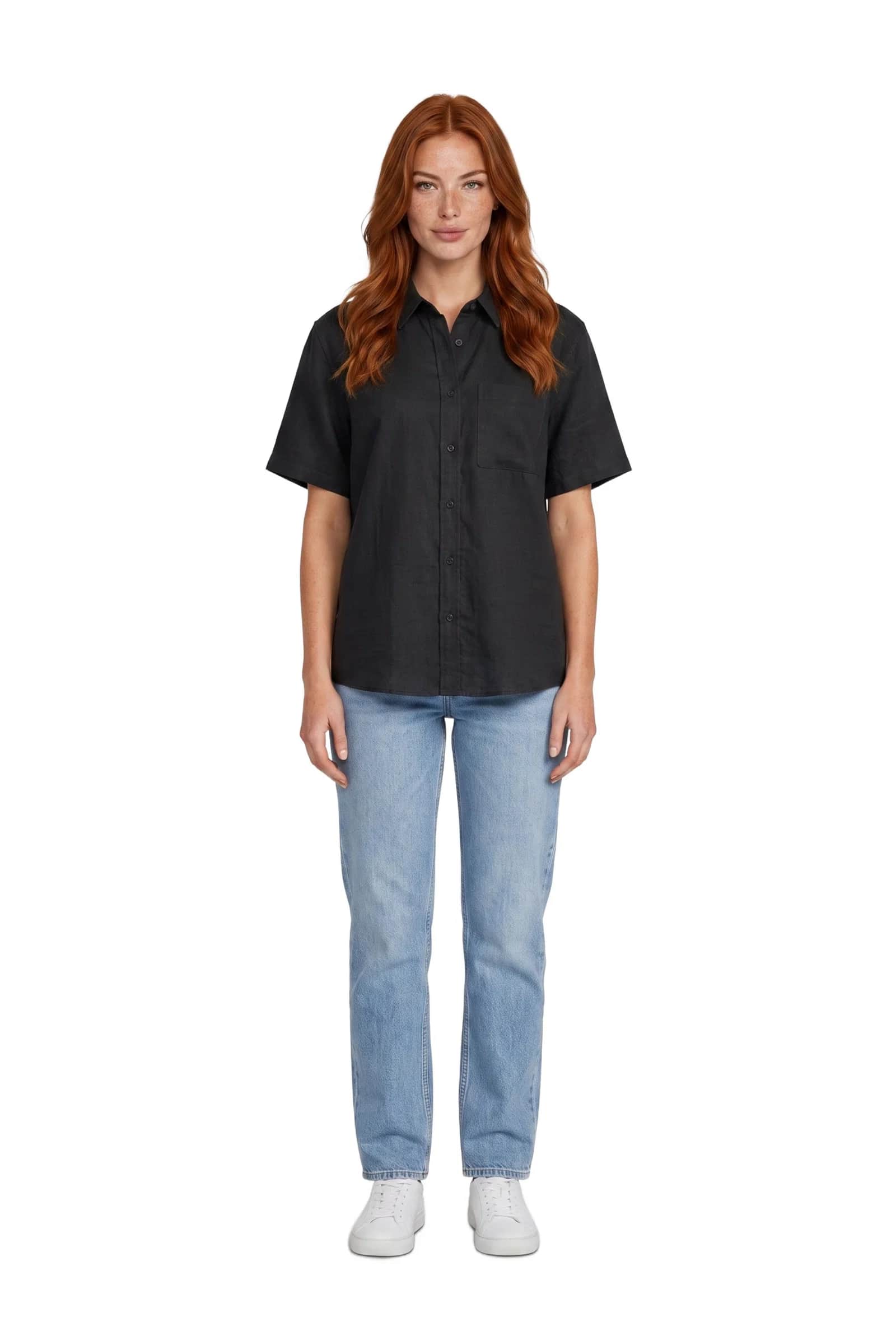 Black Short Sleeve Shirt