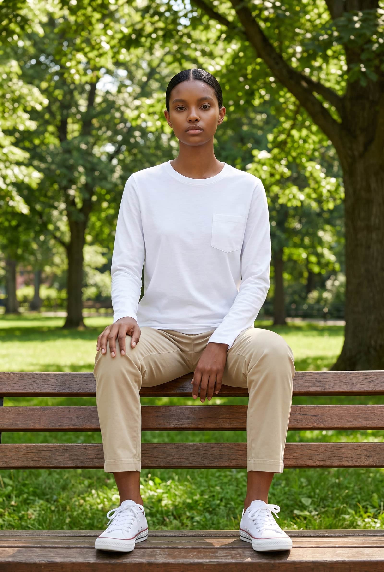Long Sleeve pocket T-shirt