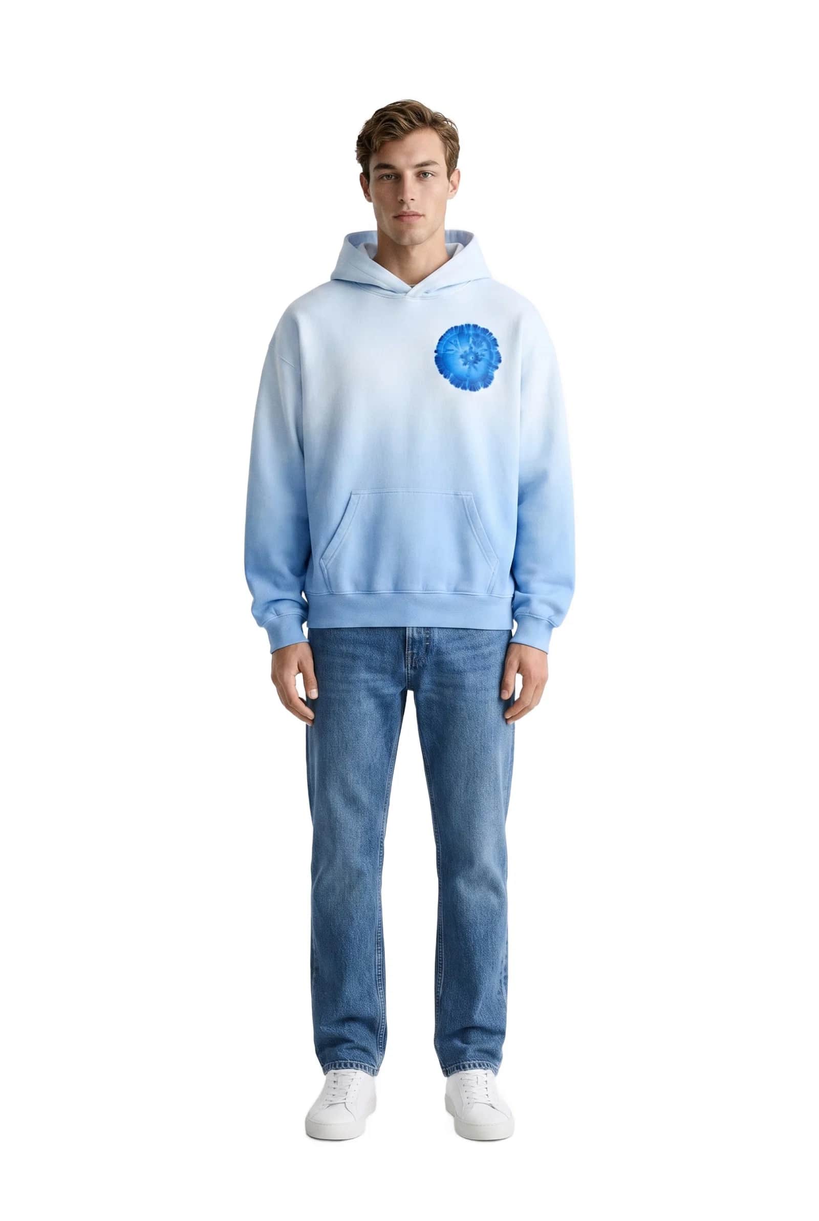Blue Gradient Hoodie