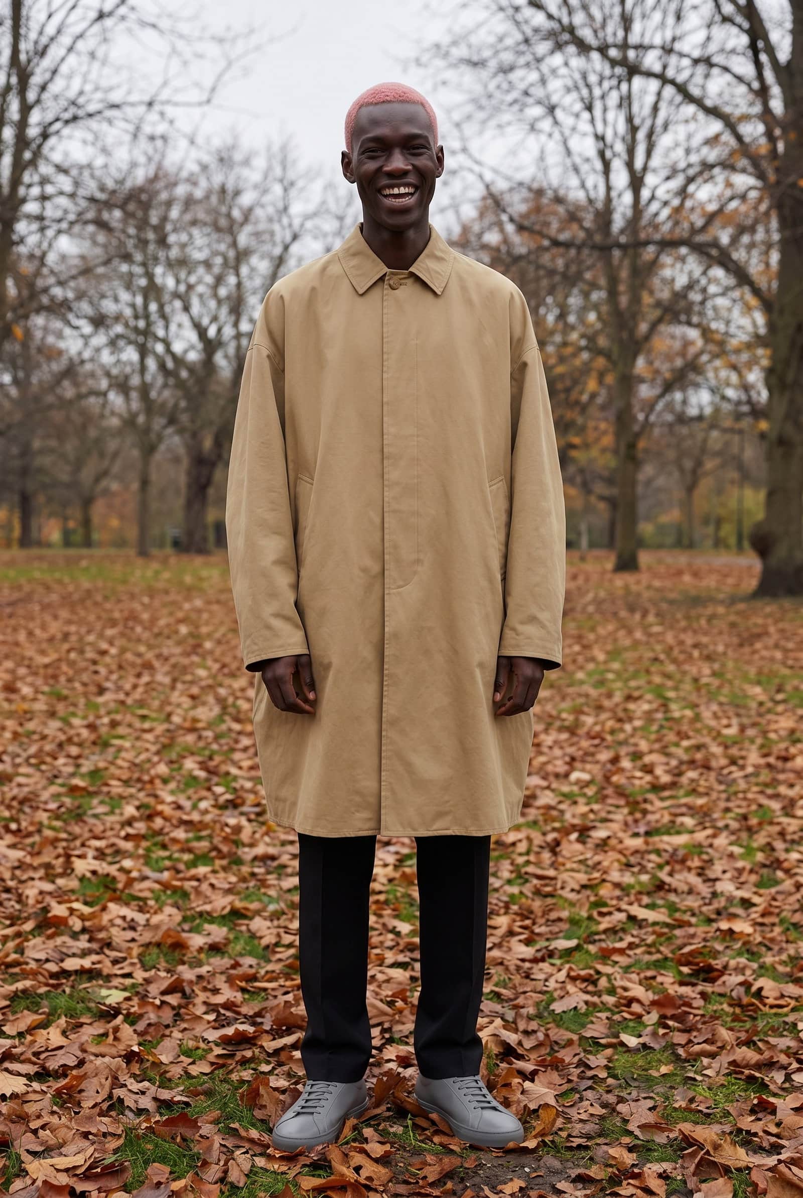Oversized Cocoon Mac Coat
