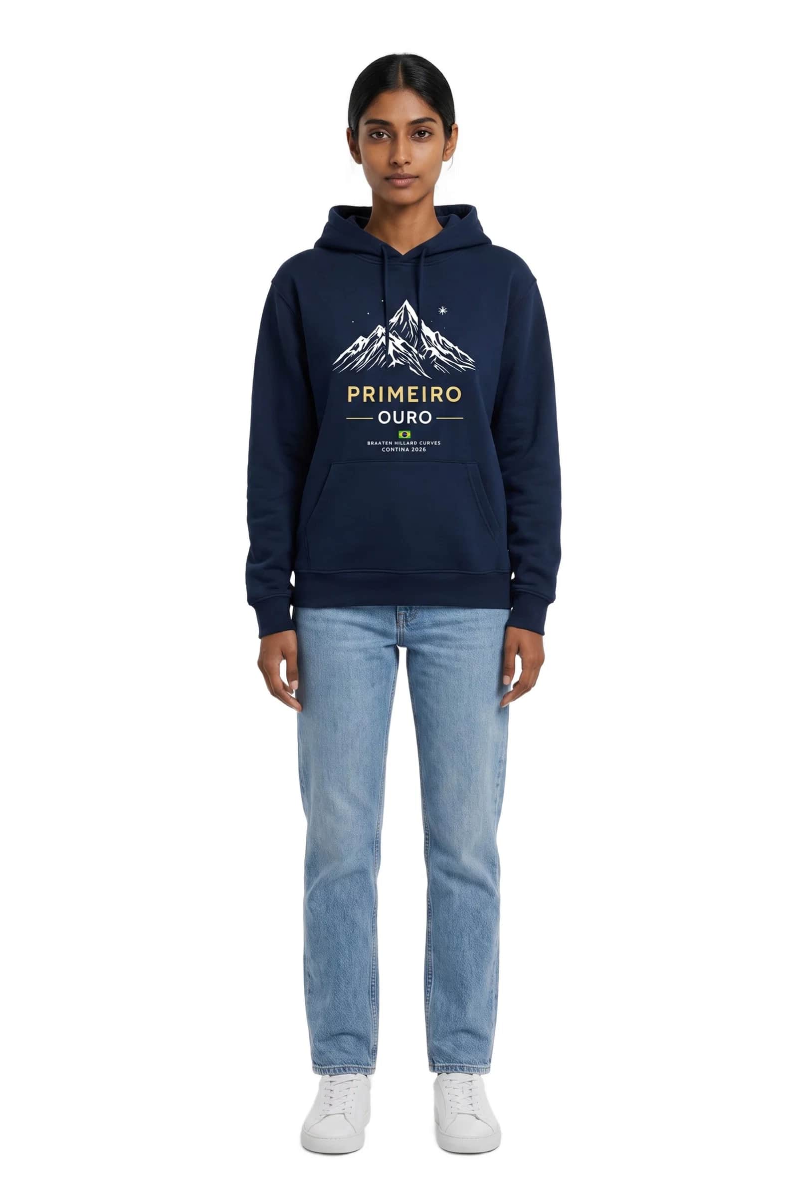 Primeiro Ouro Cortina 2036 Hoodie