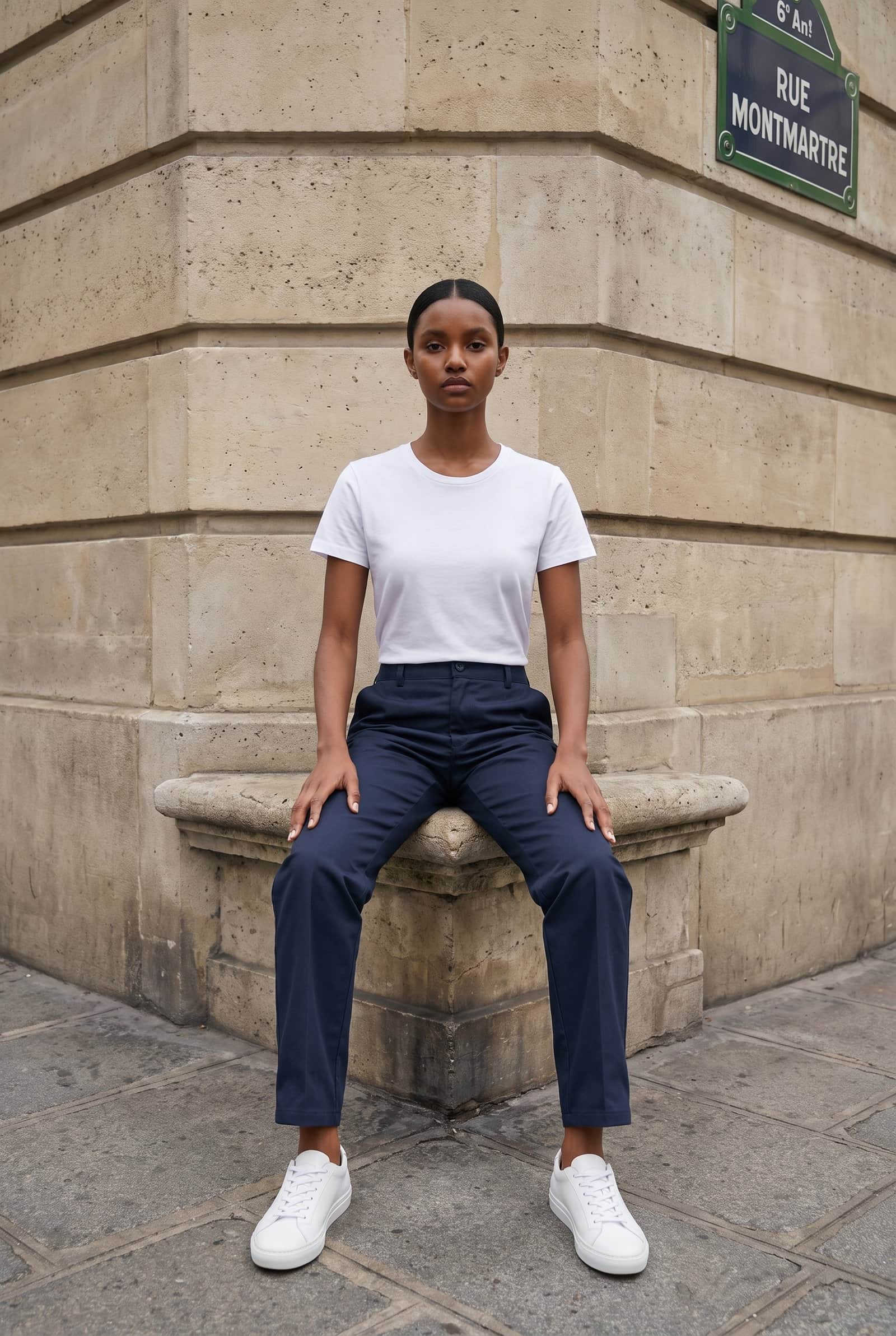Navy Industrial cargo pant