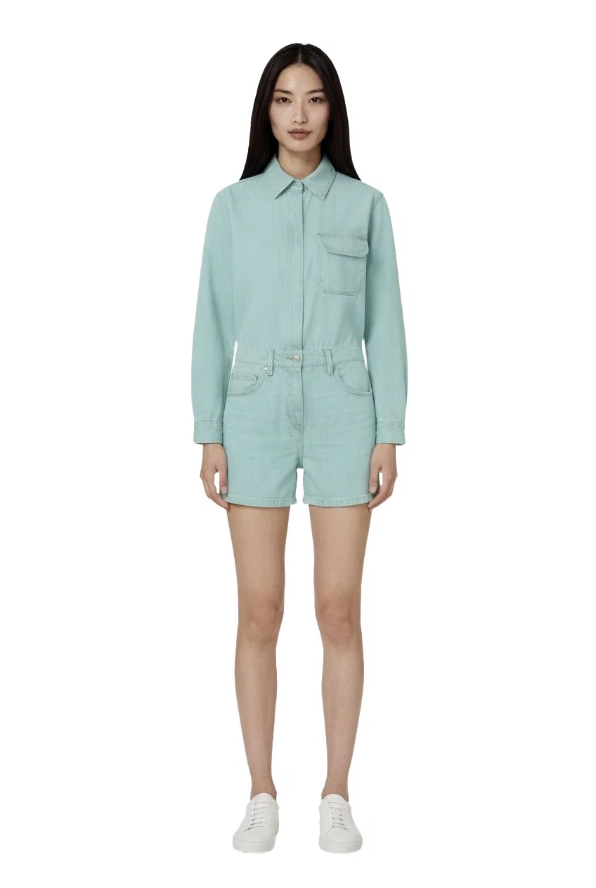 Light Denim Jumpsuit